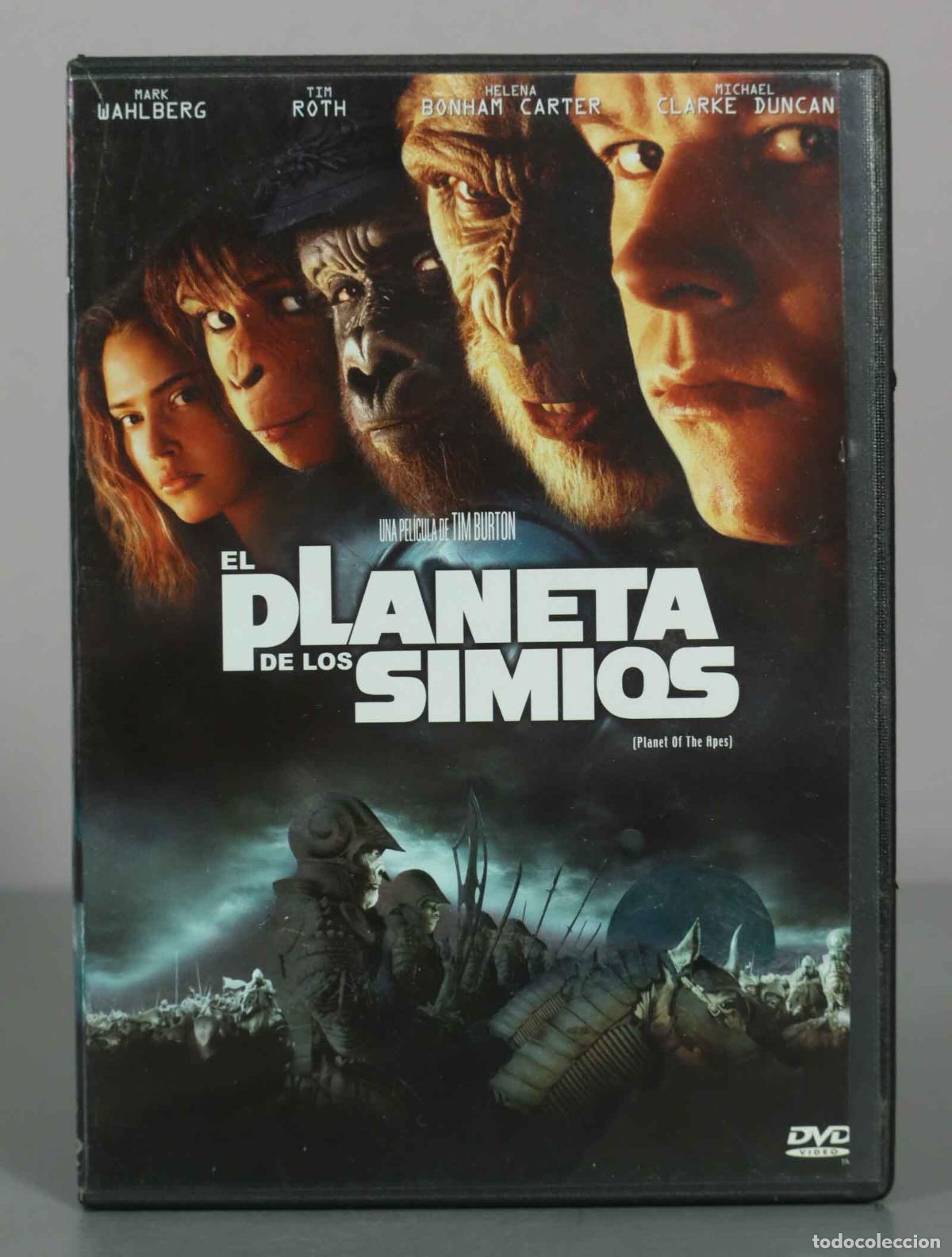 Kino: DVD. El Planeta de los Simios - Tim Burton, Mark Wahlberg, Helena Bonham Carter, Tim Roth, Michael