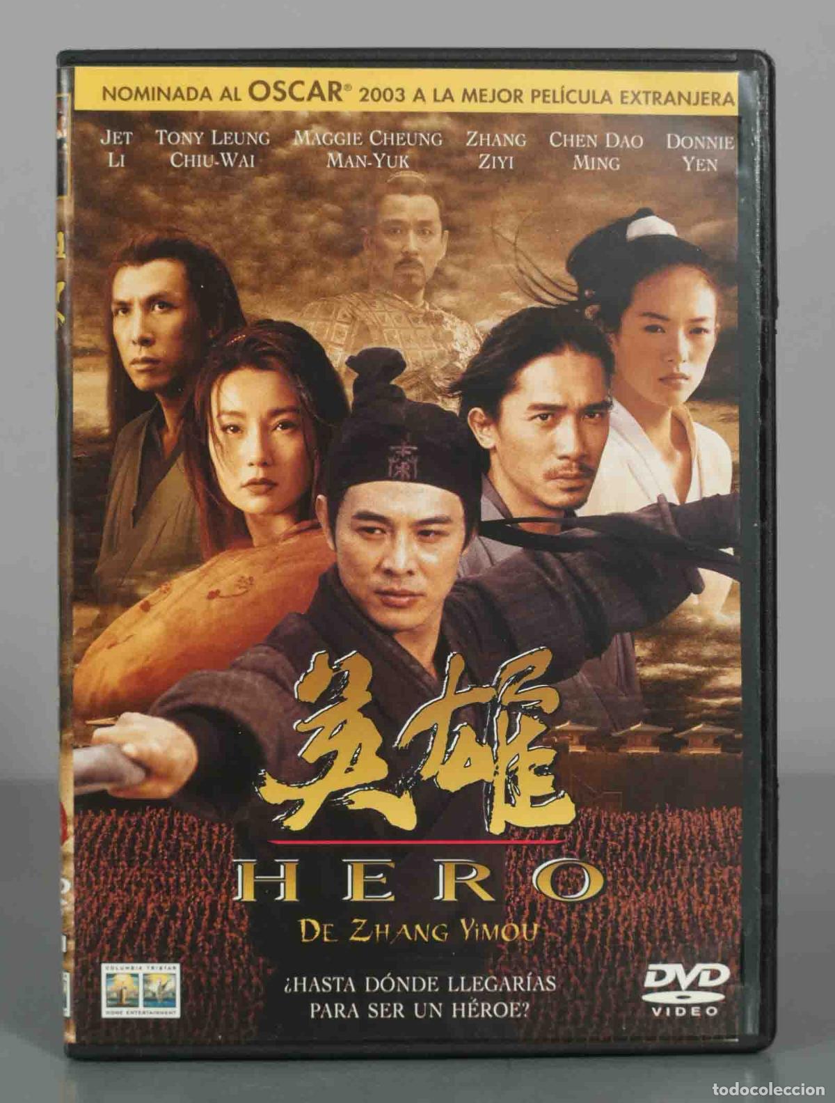 Cine: DVD. Hero - Zhang Yimou, Jet Li, Tony Leung Chiu-wai, Maggie Cheung, Zhang Ziyi, Donnie Yen