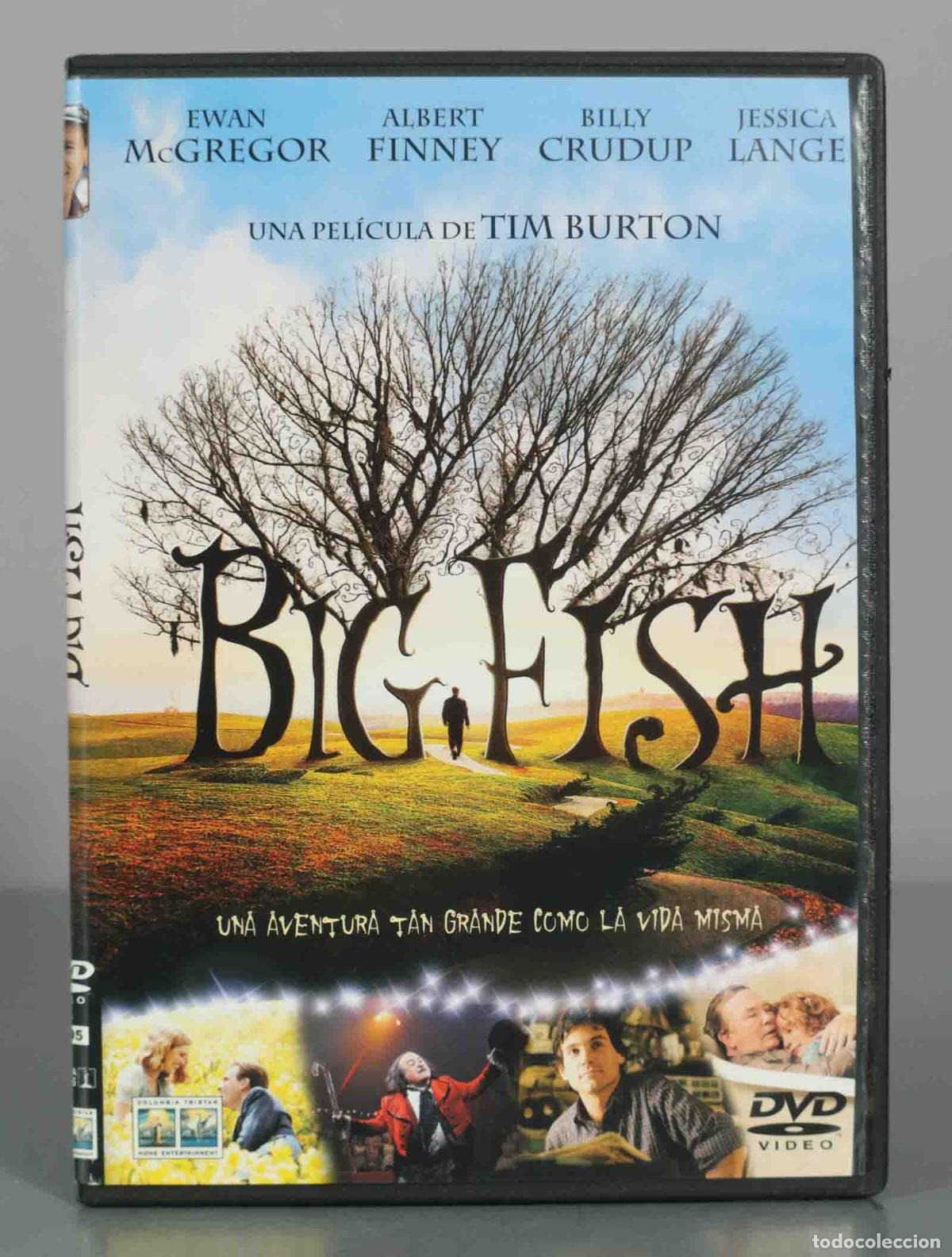 Cine: DVD. Big Fish - Tim Burton, Ewan McGregor, Albert Finney, Billy Crudup, Jessica Lange