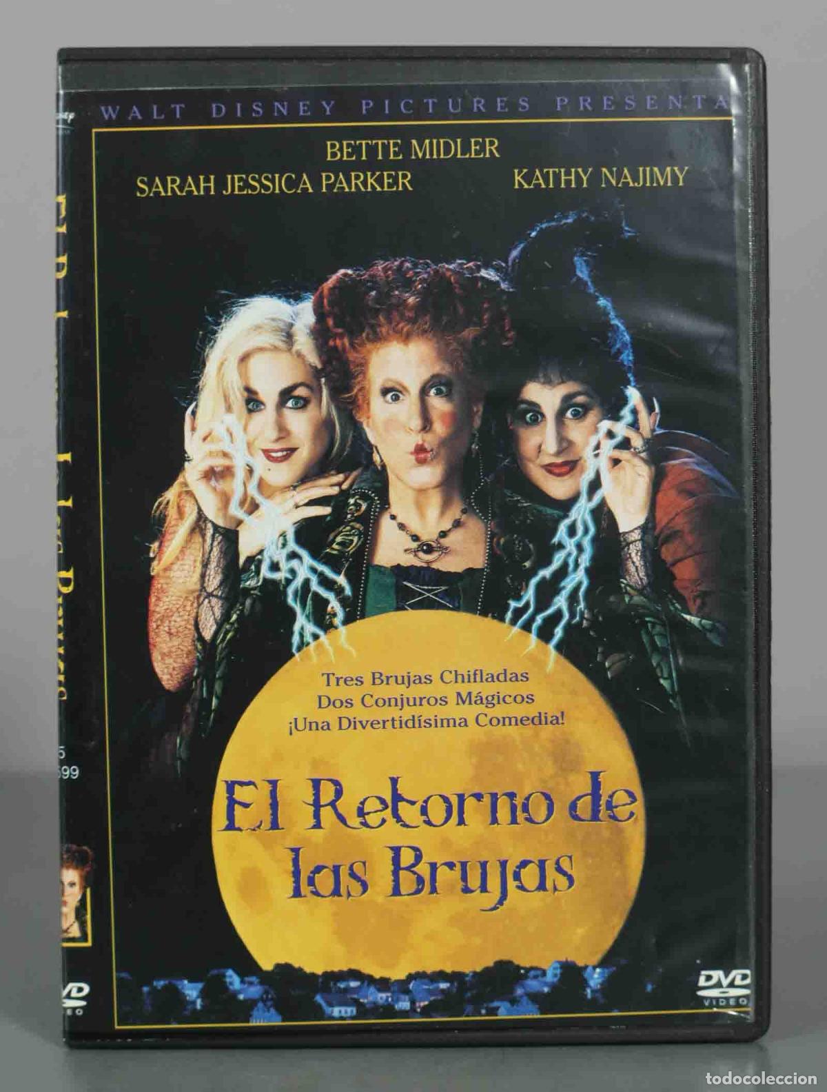Cine: DVD. El Retorno de las Brujas - Bette Midler, Sarah Jessica Parker, Kathy Najimy
