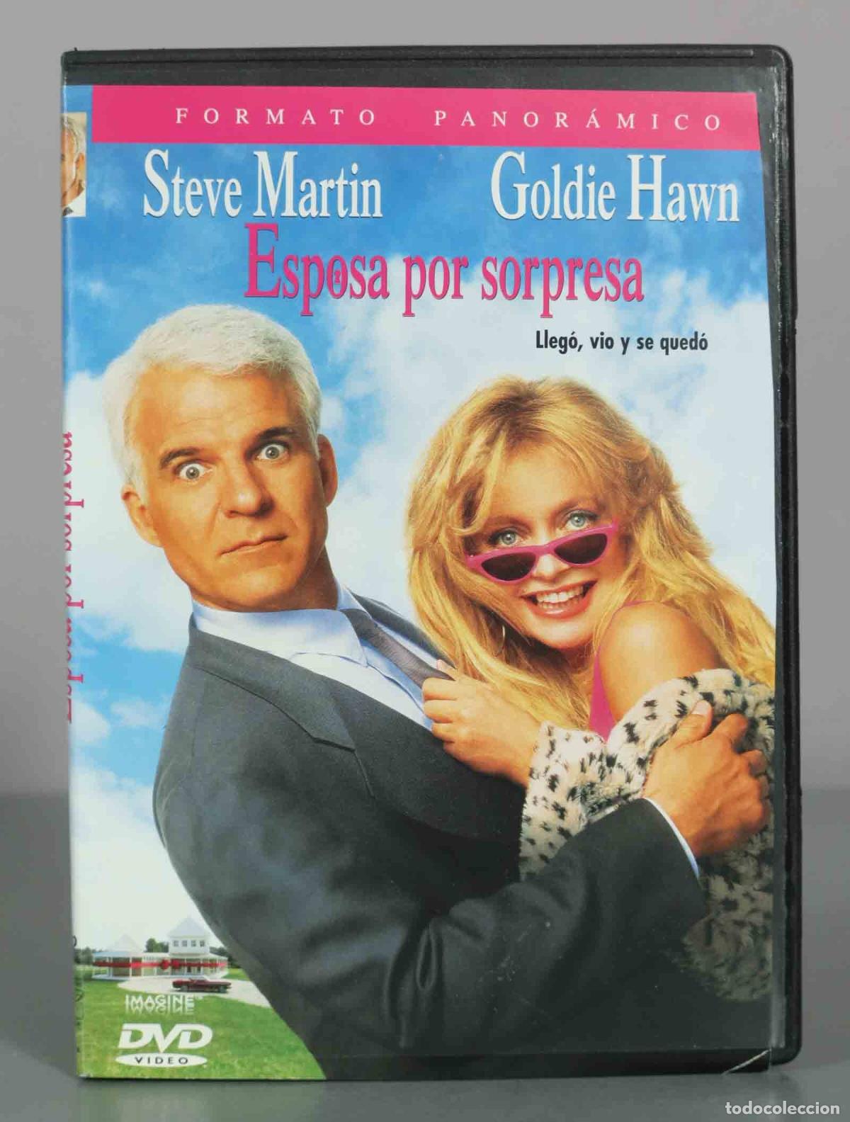 Cine: DVD. Esposa por sorpresa - Steve Martin, Goldie Hawn