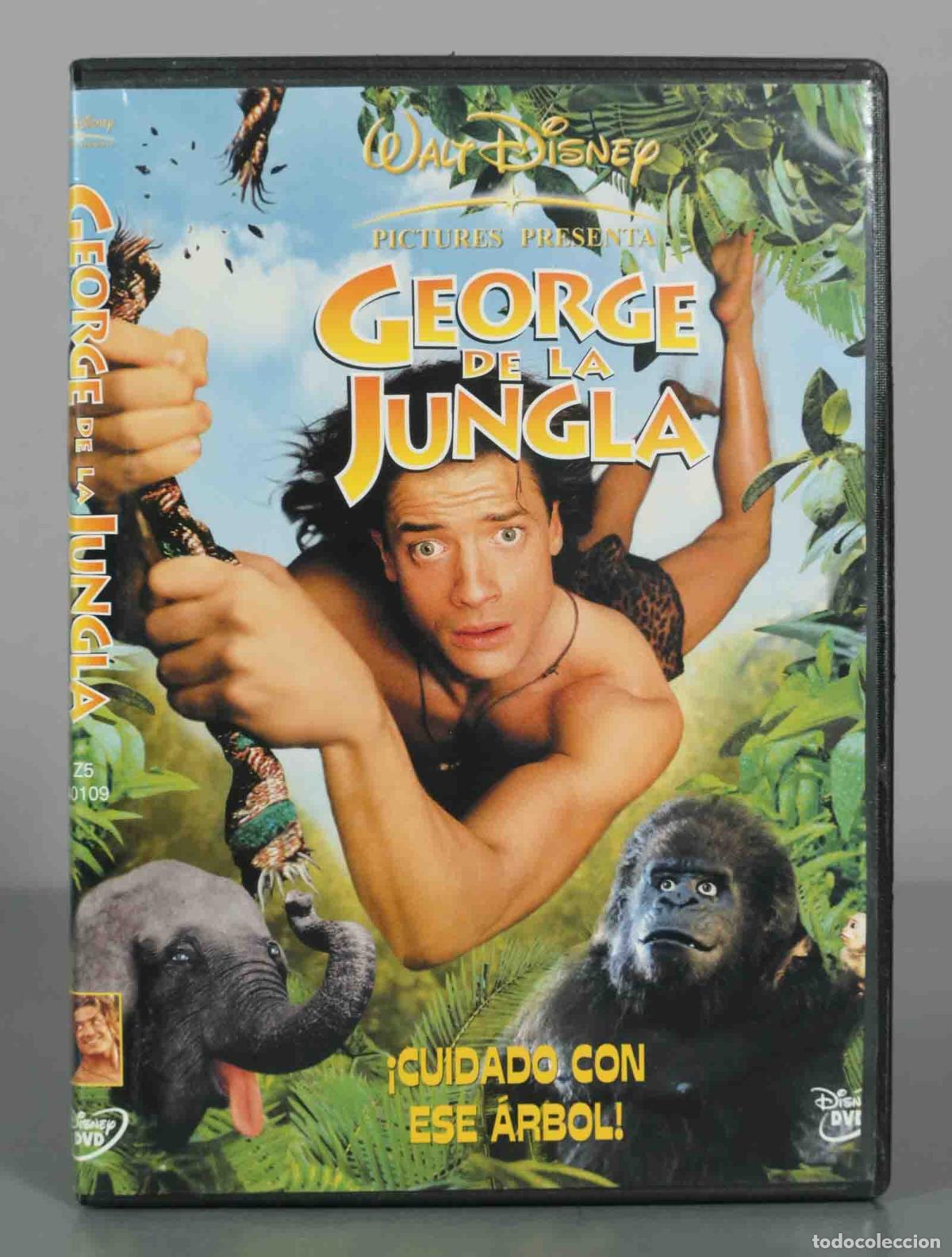 Cine: DVD. George de la Jungla - Brendan Fraser, Thomas Haden Church, Leslie Mann