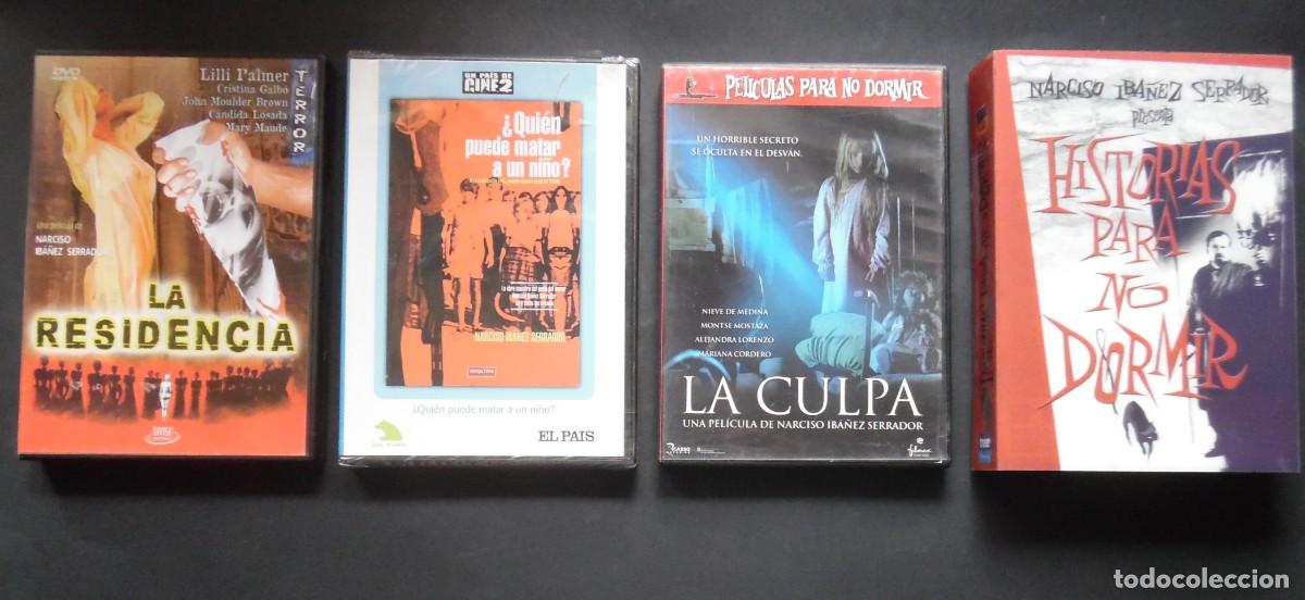 Cine: Narciso Ib&aacute;&ntilde;ez Serrador: Historias para no dormir + La residencia + &iquest;Quien puede matar a? + La culpa
