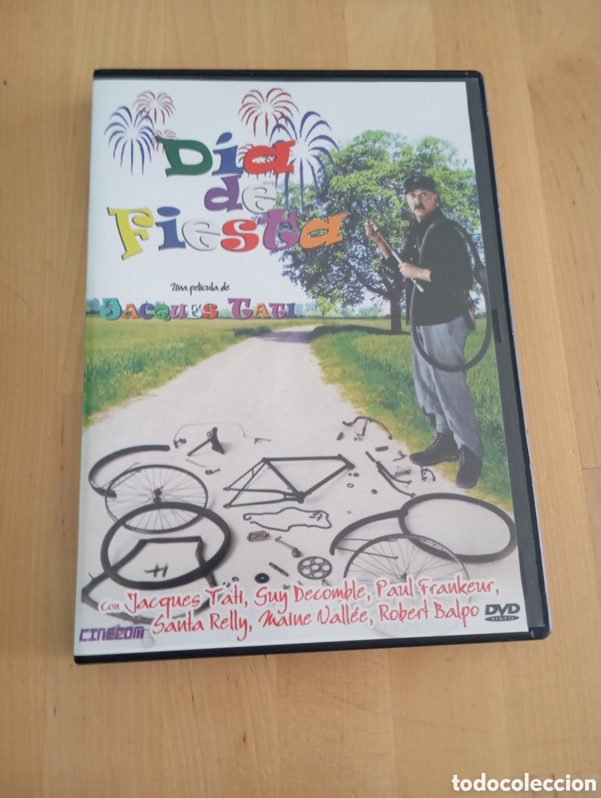 Cine: DVD D&iacute;a de fiesta Jacques Tati Comedia Francesa Jour de f&ecirc;te