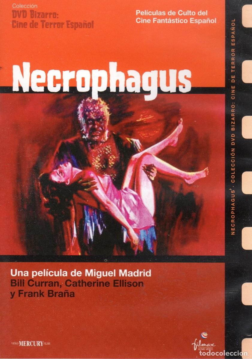 Cine: Necrophagus 1971 DVD Miguel Madrid Frank Bra&ntilde;a