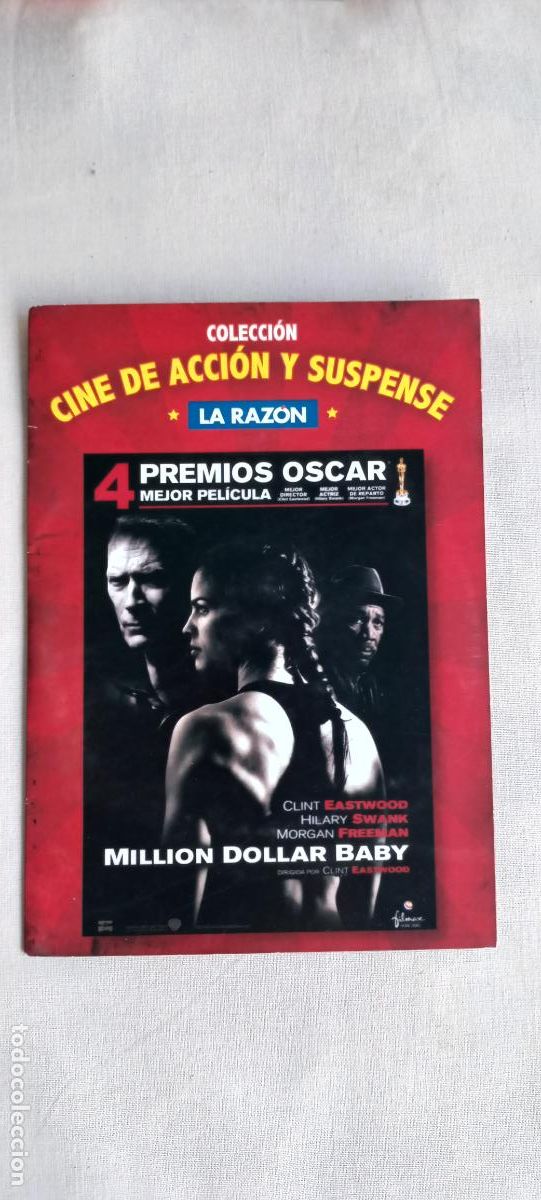 Cine: MILLION DOLLAR BABY. LA RAZON. DVD CLINT EASTWOOD...