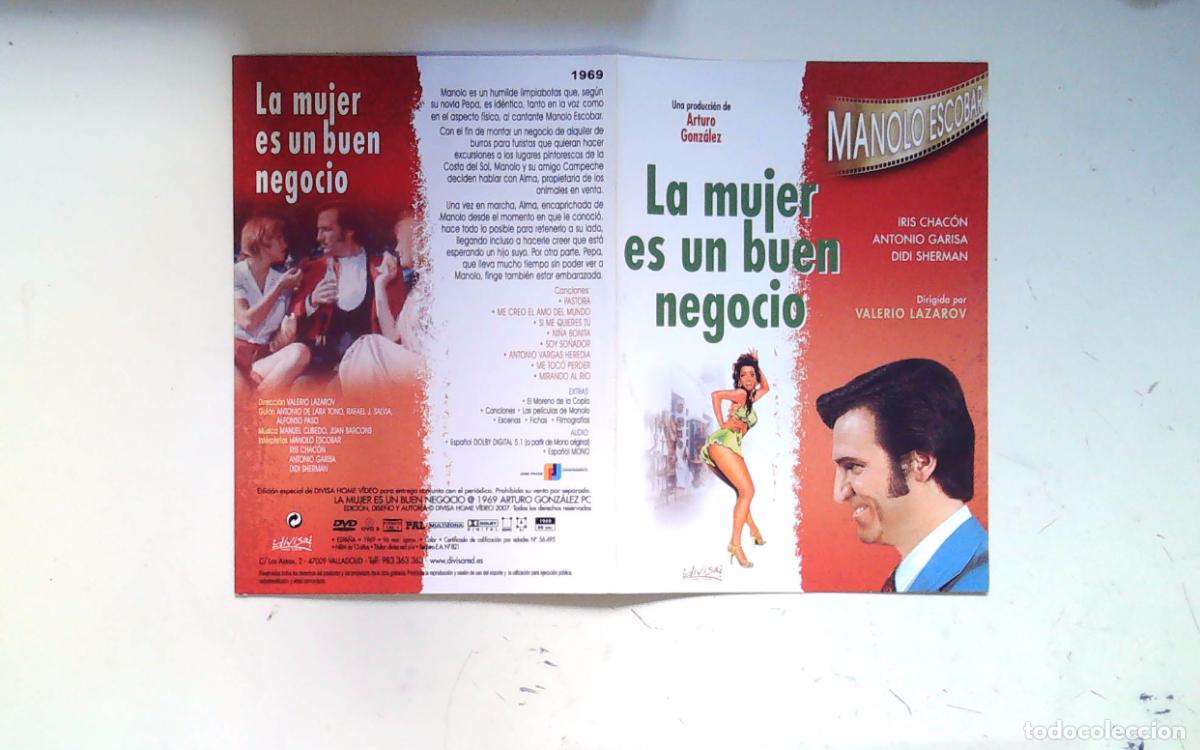 Cine: LA MUJER ES UN BUEN NEGOCIO IRIS CHACON MANOLO ESCOBAR ANTONIO GARISA DIDI SHERMAN VALERIO LAZAROV