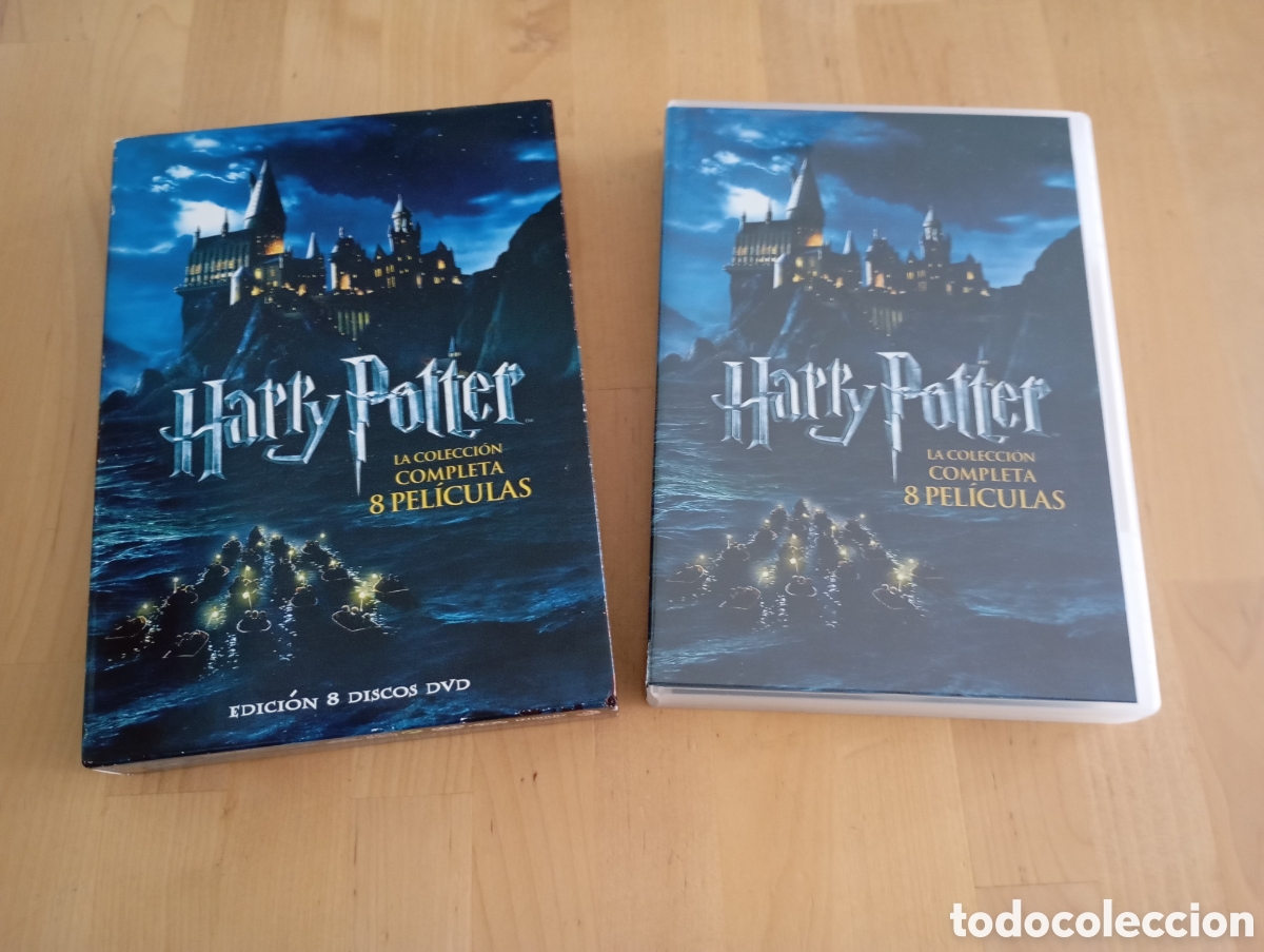 Cine: DVD Harry Potter Incompleta Falta Piedra Filosofal y Misterio del Pr&iacute;ncipe