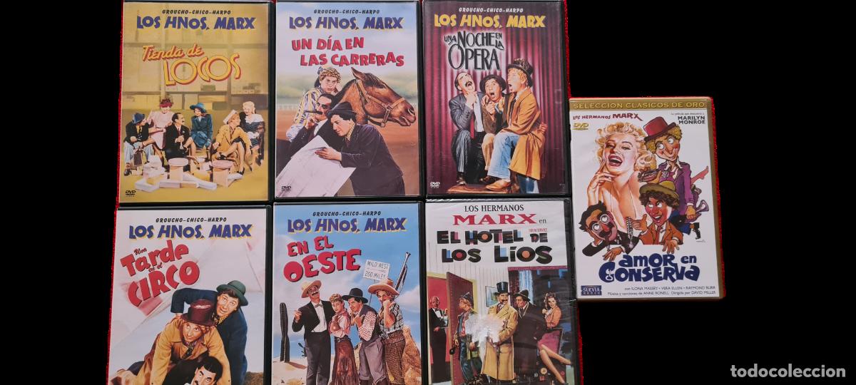 Cine: LOTE dvds Hermanos Marx