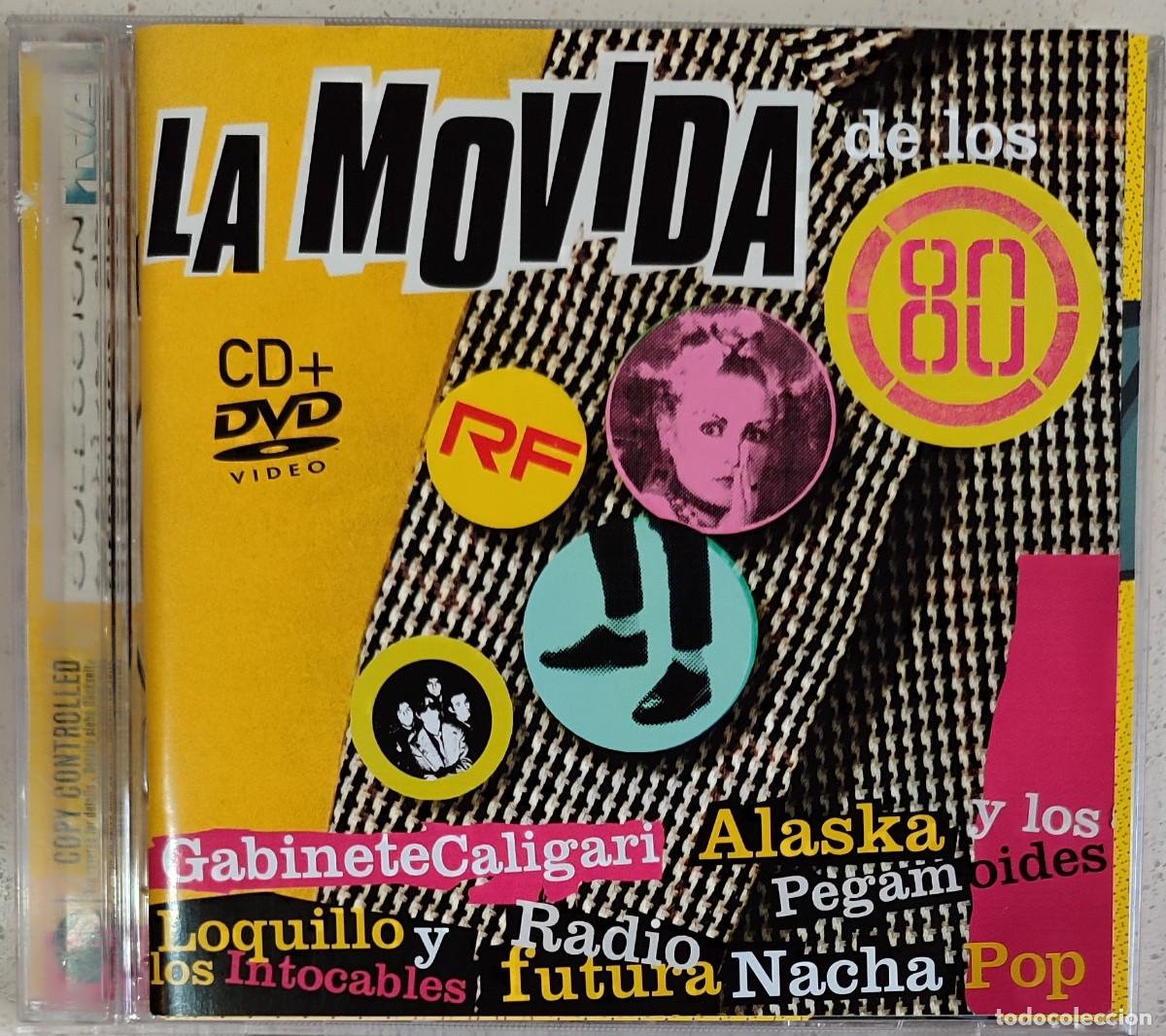 Cine: LA MOVIDA DE LOS 80 (DVD) 2004 - 8VIDEOS - NO TIENE EL CD