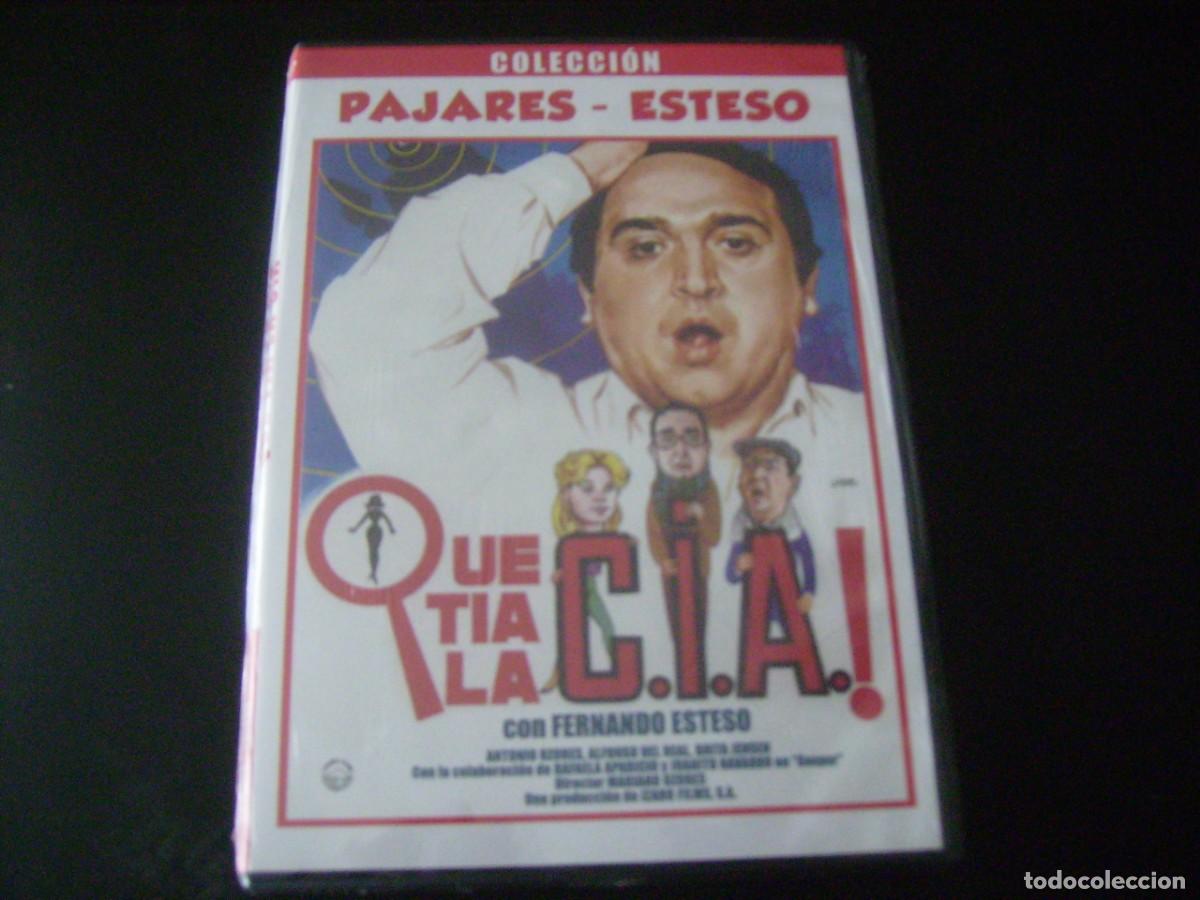 Cine: COLECCION : PAJARES - ESTESO - QUE TIA LA C.I.A. - CAJA SLIM PRECINTADA
