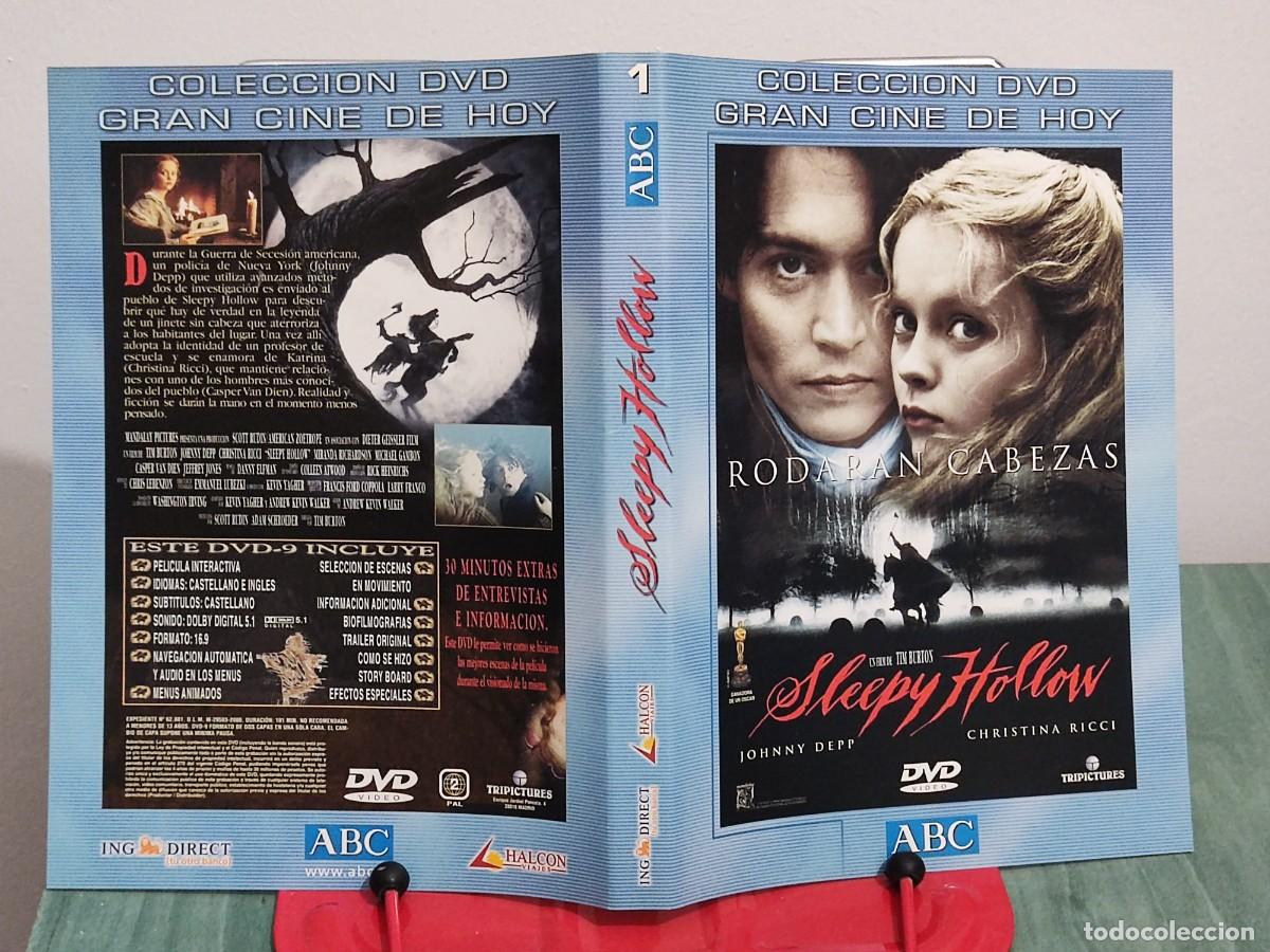 Cin&eacute;ma: Caratula DVD Sleepy Hollow (Sin disco)