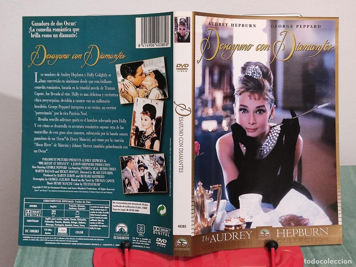 Cinema: Caratula DVD Desayuno con diamantes (SIN DISCO)