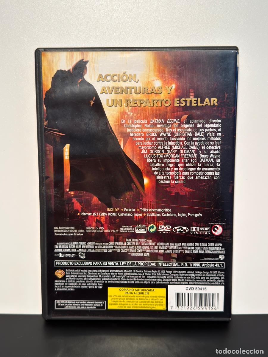 Cine: Batman Begins (DVD) Christopher Nolan - Foto 3