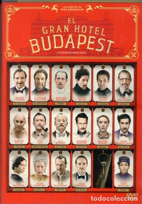 Cine: EL GRAN HOTEL BUDAPEST DVD - ALOJARSE EN ESTE HOTAL ES EMOCIONANTE, DIVERTIDO, ROMANTICO...UNICO!