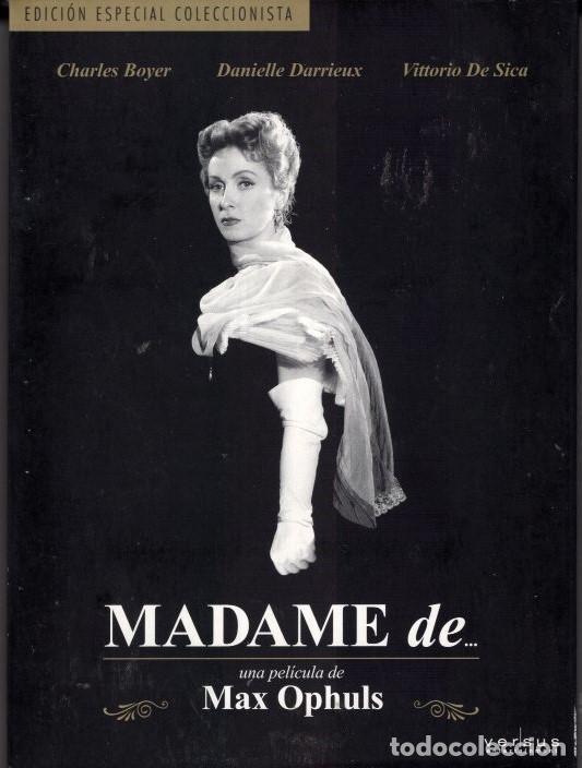 Cine: MADAME DE...DVD- MAX OPHULS CON 3 PROTAGONISTAS DE EXCEPCION, CONSTRUYE UN FILM MAGISTRAL
