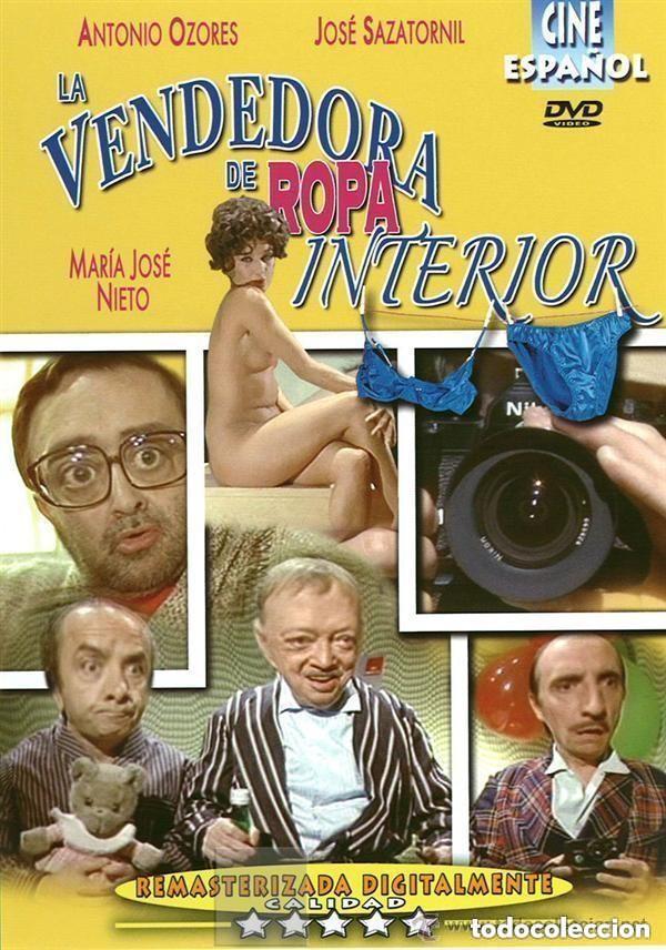 Cine: DVD - La Vendedora de Ropa Interior -ANTONIO OZORES -MARIA JOSE NIETO -JOSE SAZATORNIL - A&Ntilde;O 1982
