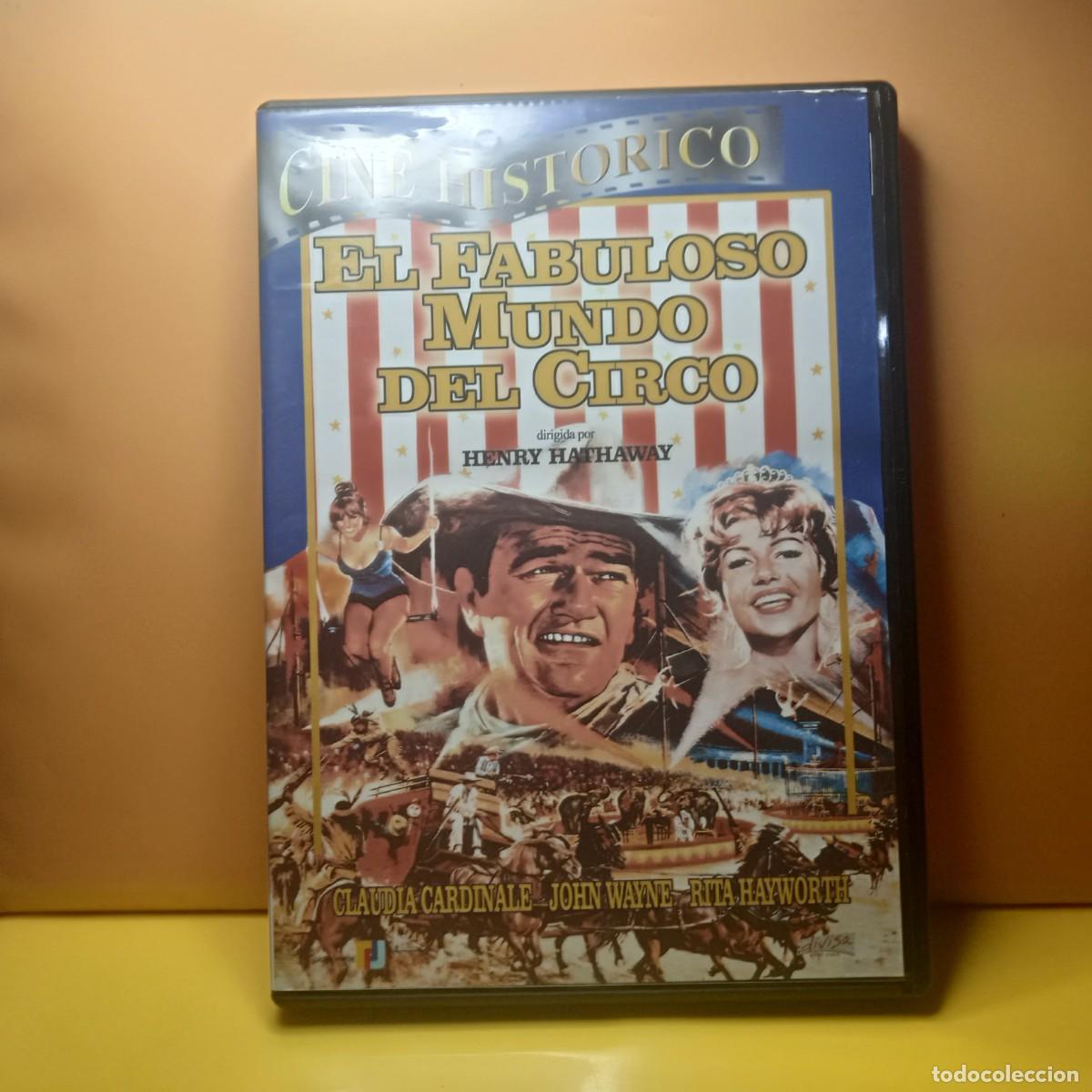 Cine: DVD EL FABULOSO MUNDO DEL CIRCO JOHN WAYNE (AVENTURAS)