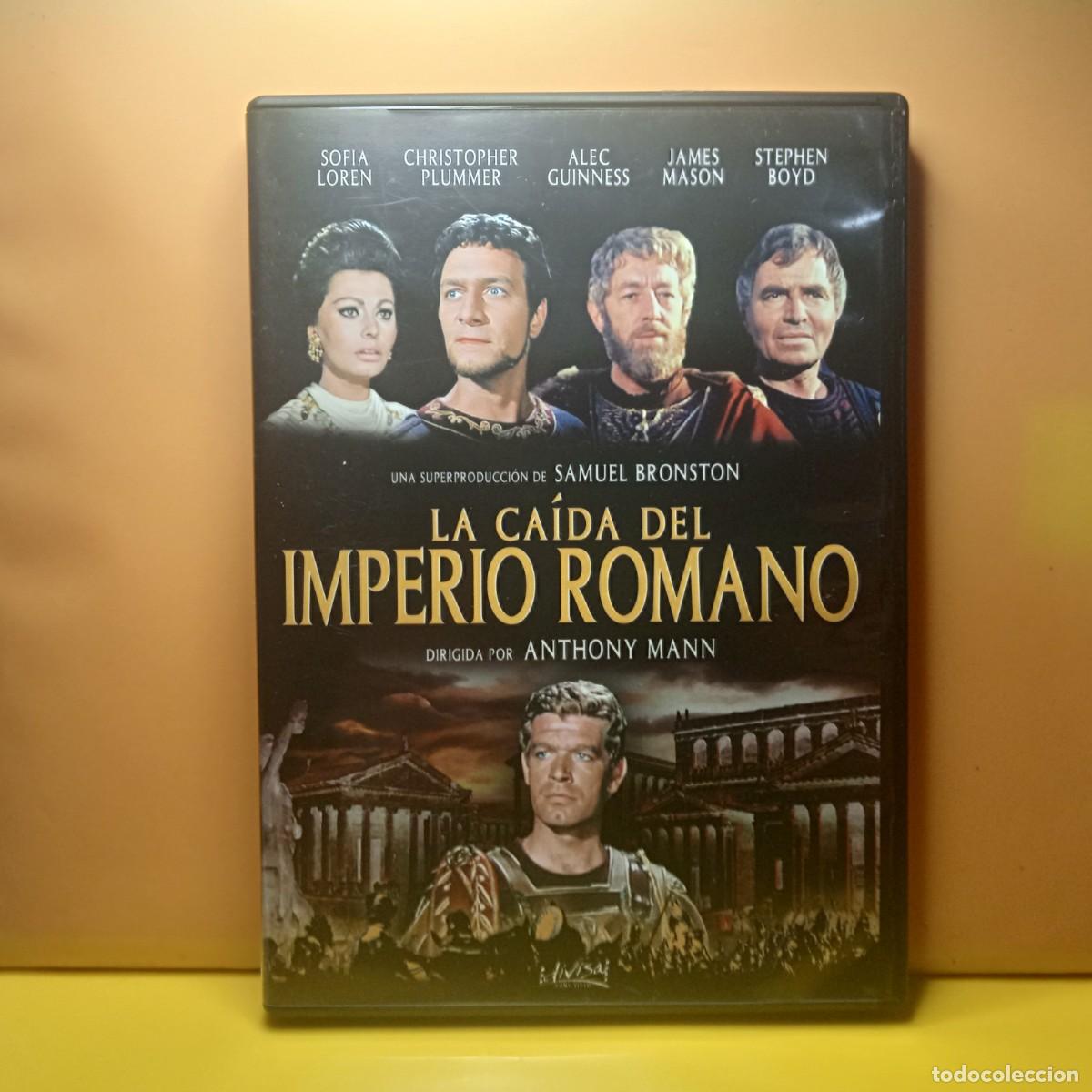 Cinema: DVD - LA CA&Iacute;DA DEL IMPERIO ROMANO - SOFIA LOREN (&Eacute;PICA)