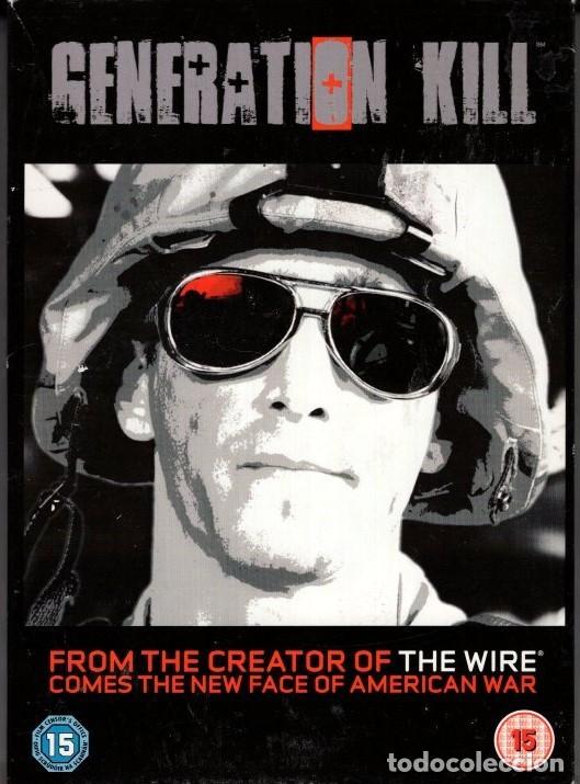 Cine: GENERATION KILL 3-DVD- (EN INGLES) UN REPORTERO DE GUERRA NARRA EL DIA A DIA DE UNOS MARINES EN IRAK