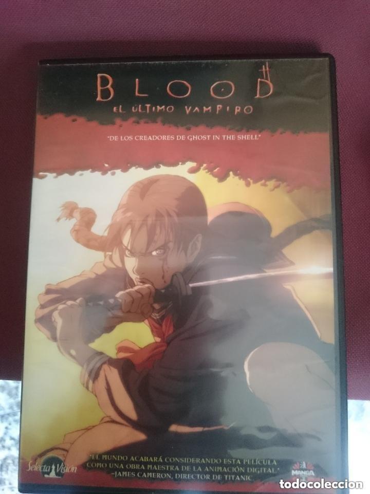 Cine: BLOOD. EL ULTIMO VAMPIRO - A&Ntilde;O 2000 - MANGA
