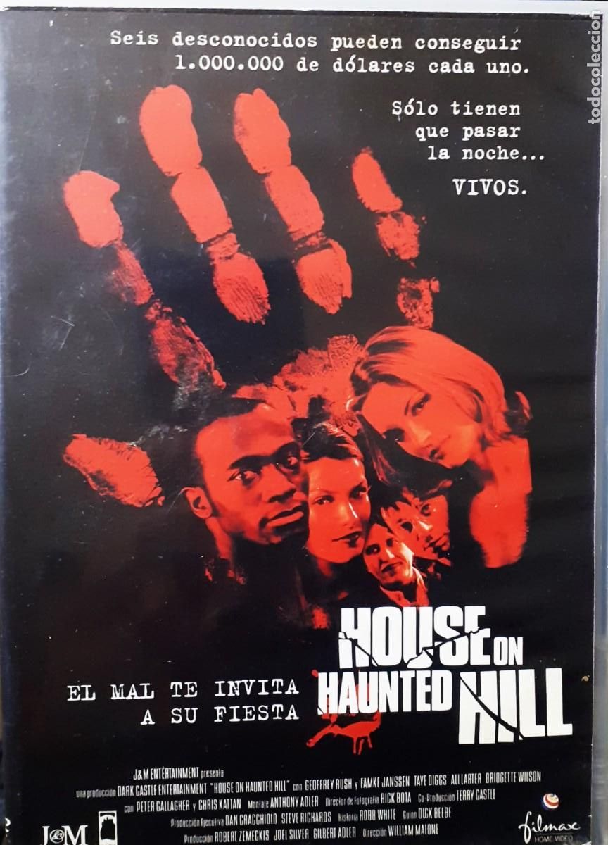 Cine: HOUSE ON HAUNTED HILL. CINE EN DVD. COLECCION.