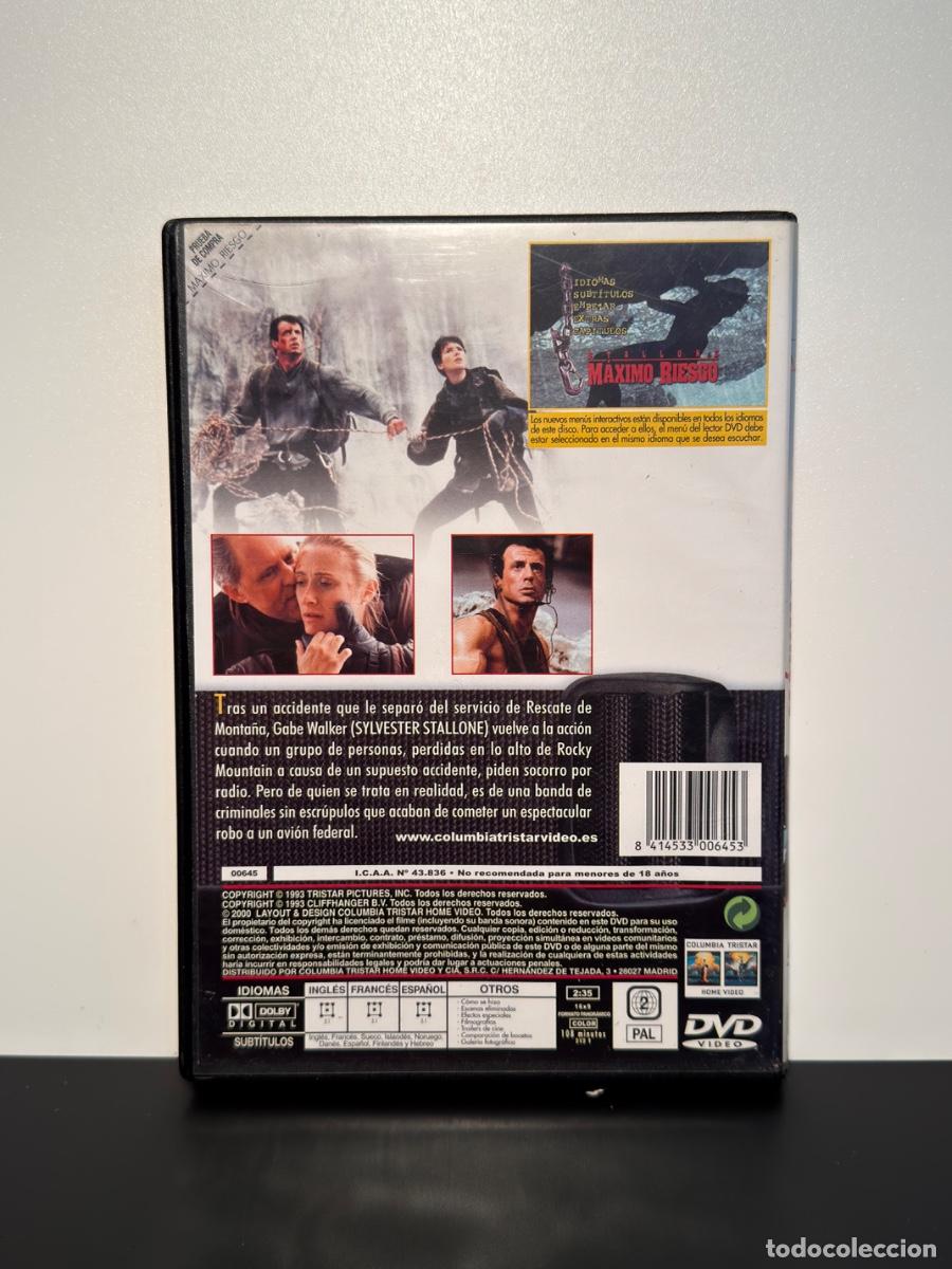 Cine: M&aacute;ximo Riesgo (DVD) Sylvester Stallone - Foto 2