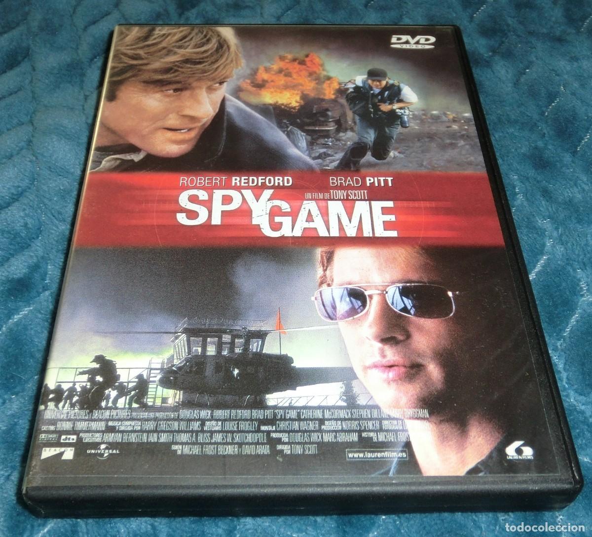 Cine: 2 DVD&acute;S SPY GAME - BRAD PITT (DE COLECCIONISTA- PERFECTO ESTADO-UN S&Oacute;LO USO)