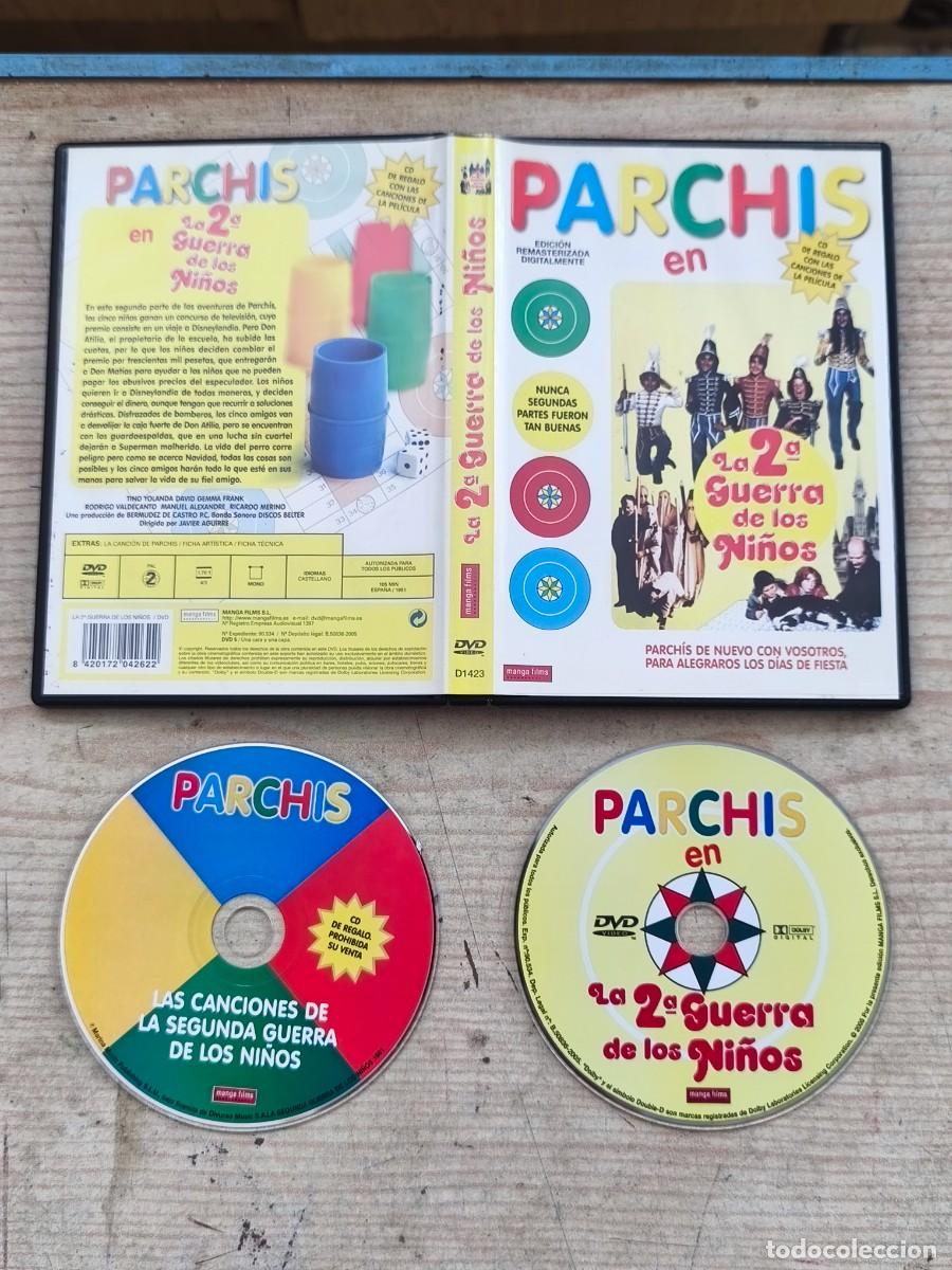 Cine: Parchis - La 2&ordf; guerra de los ni&ntilde;os DVD + CD