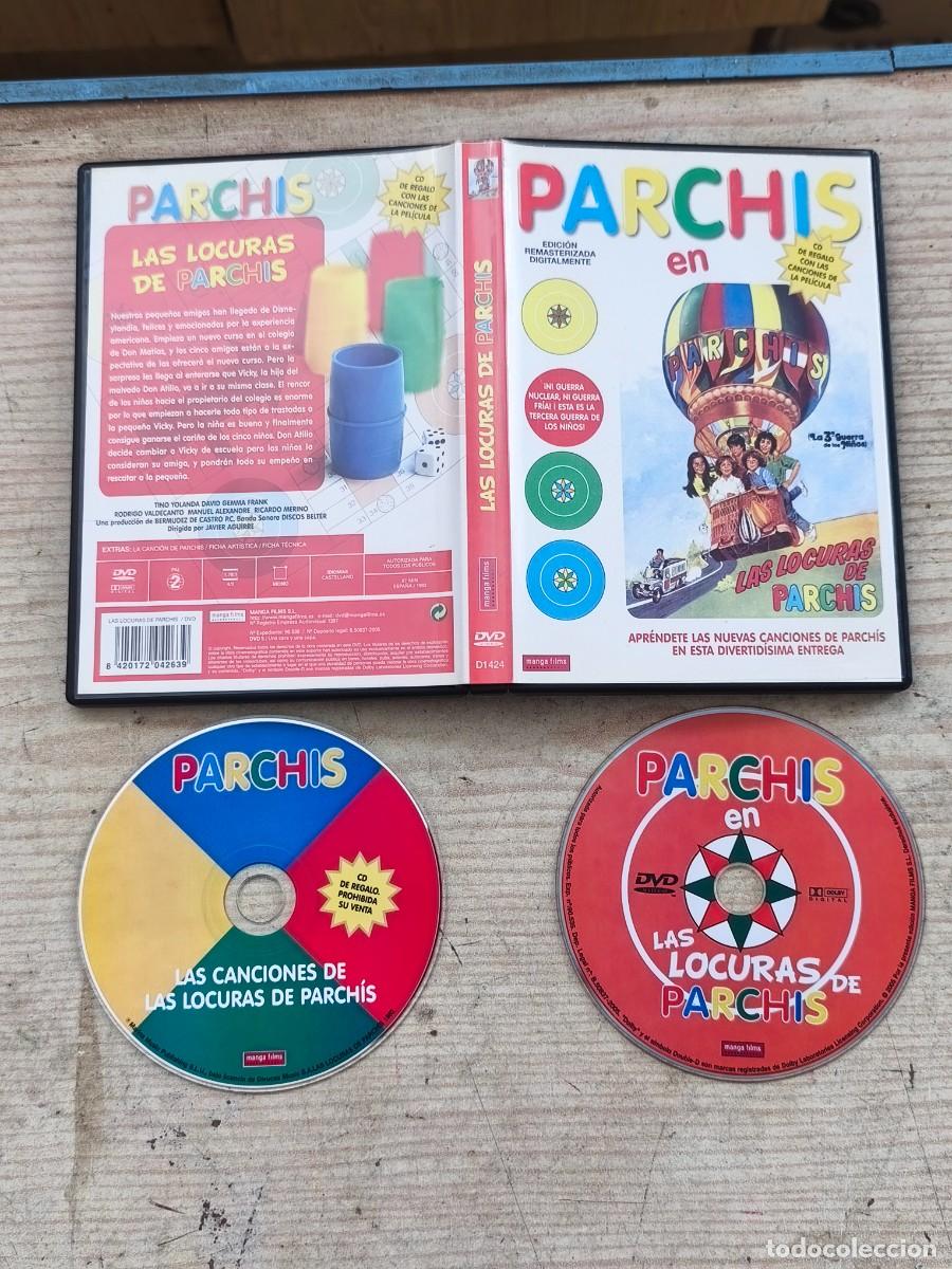 Cine: Parchis - Las Locuras De Parchis DVD + CD