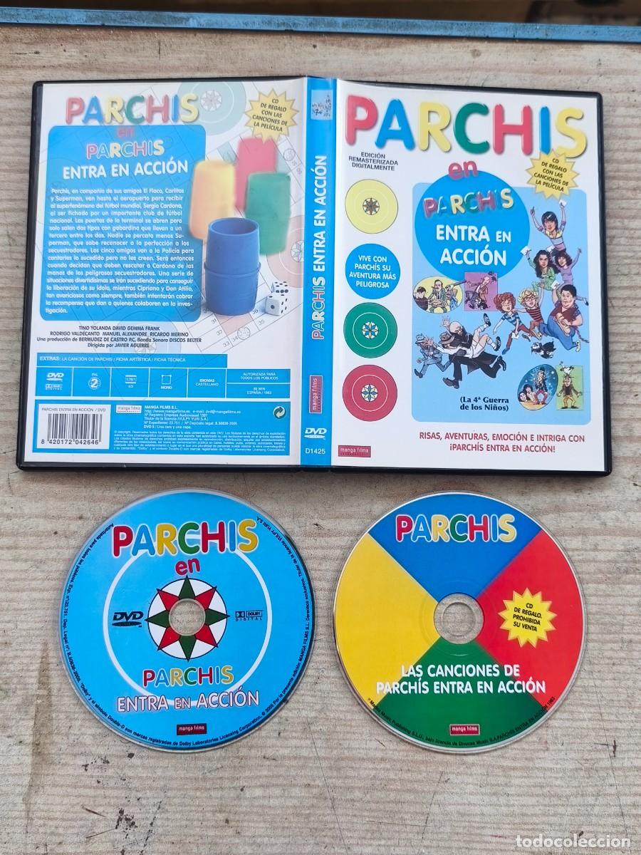 Cine: Parchis - Parchis Entra En Accion DVD + CD