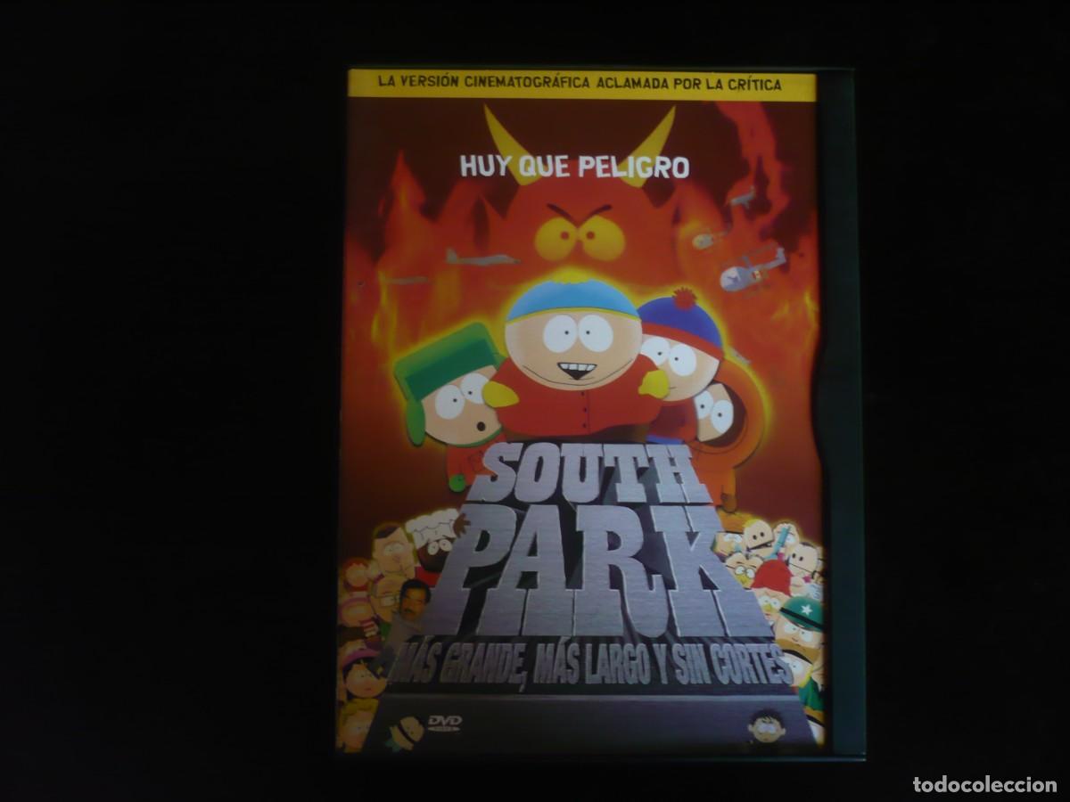 Cine: south park mas grande mas largo y sin cortes - dvd como nuevo
