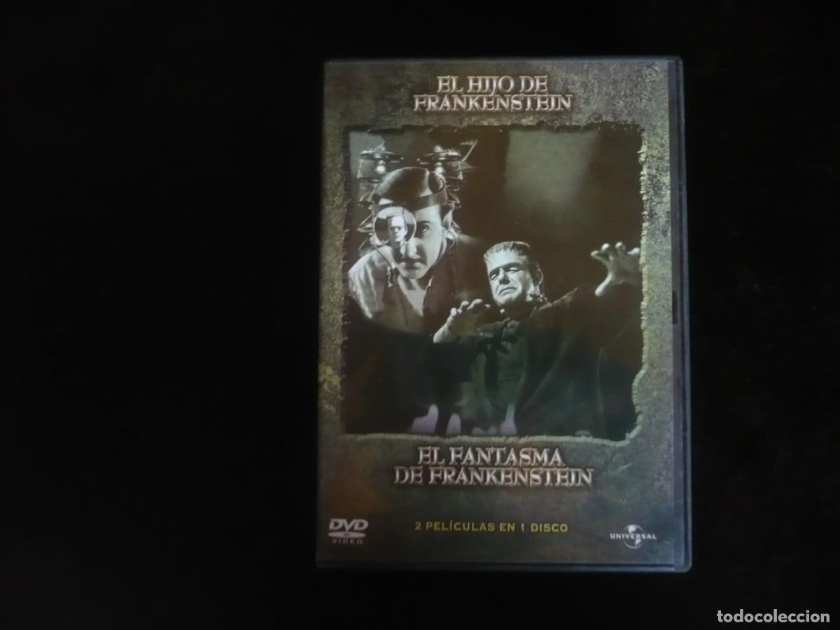 Cine: el hijo de frankenstein + el fantasma de frankenstein - 2 peliculas en 1 disco - dvd como nuevo
