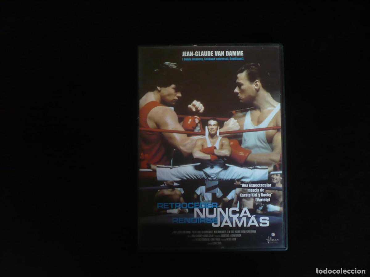 Cine: retroceder nunca rendirse jamas - jean-claude van damme - dvd como nuevo