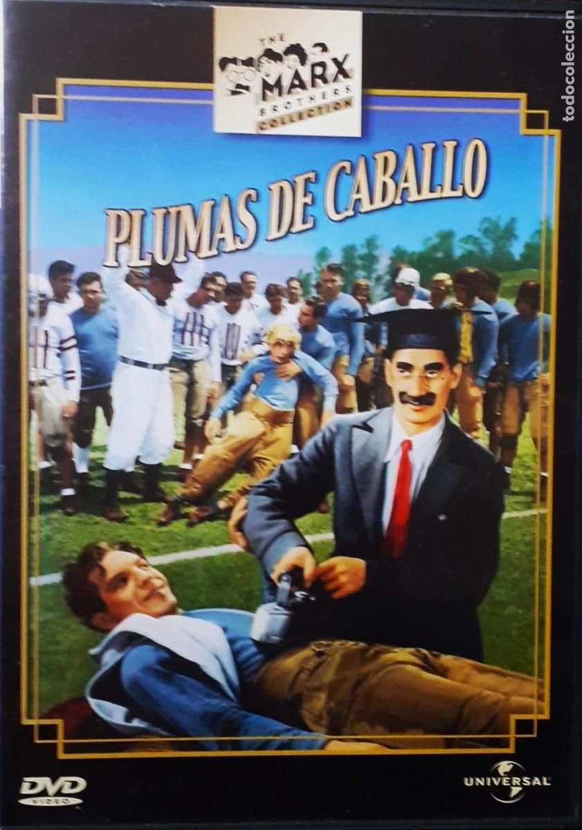 Cine: PLUMAS DE CABALLO. CINE EN DVD. COLECCION.