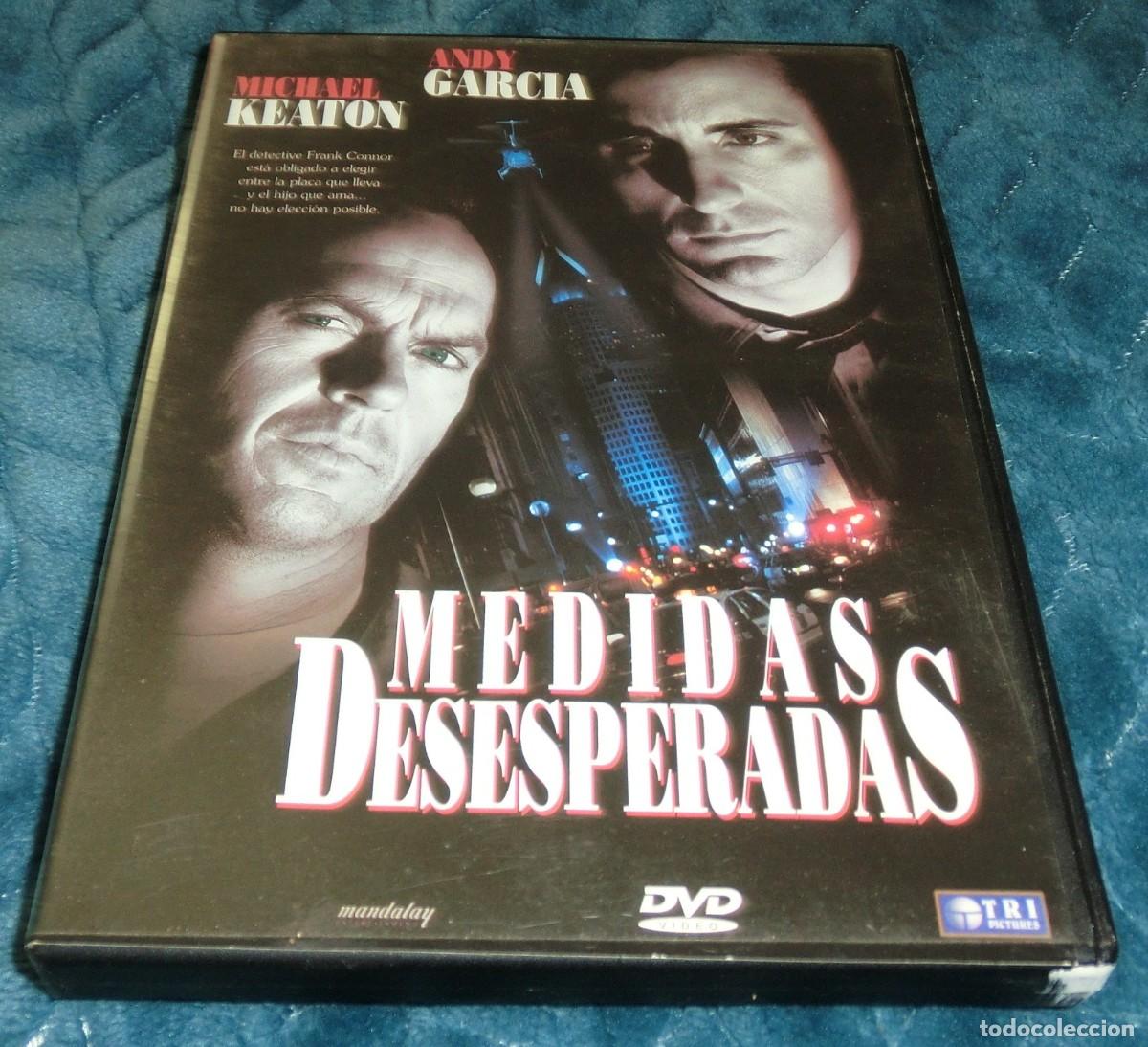 Cine: DVD MEDIDAS DESESPERADAS - ANDY GARC&Iacute;A (DE COLECCIONISTA- PERFECTO ESTADO-UN S&Oacute;LO USO)