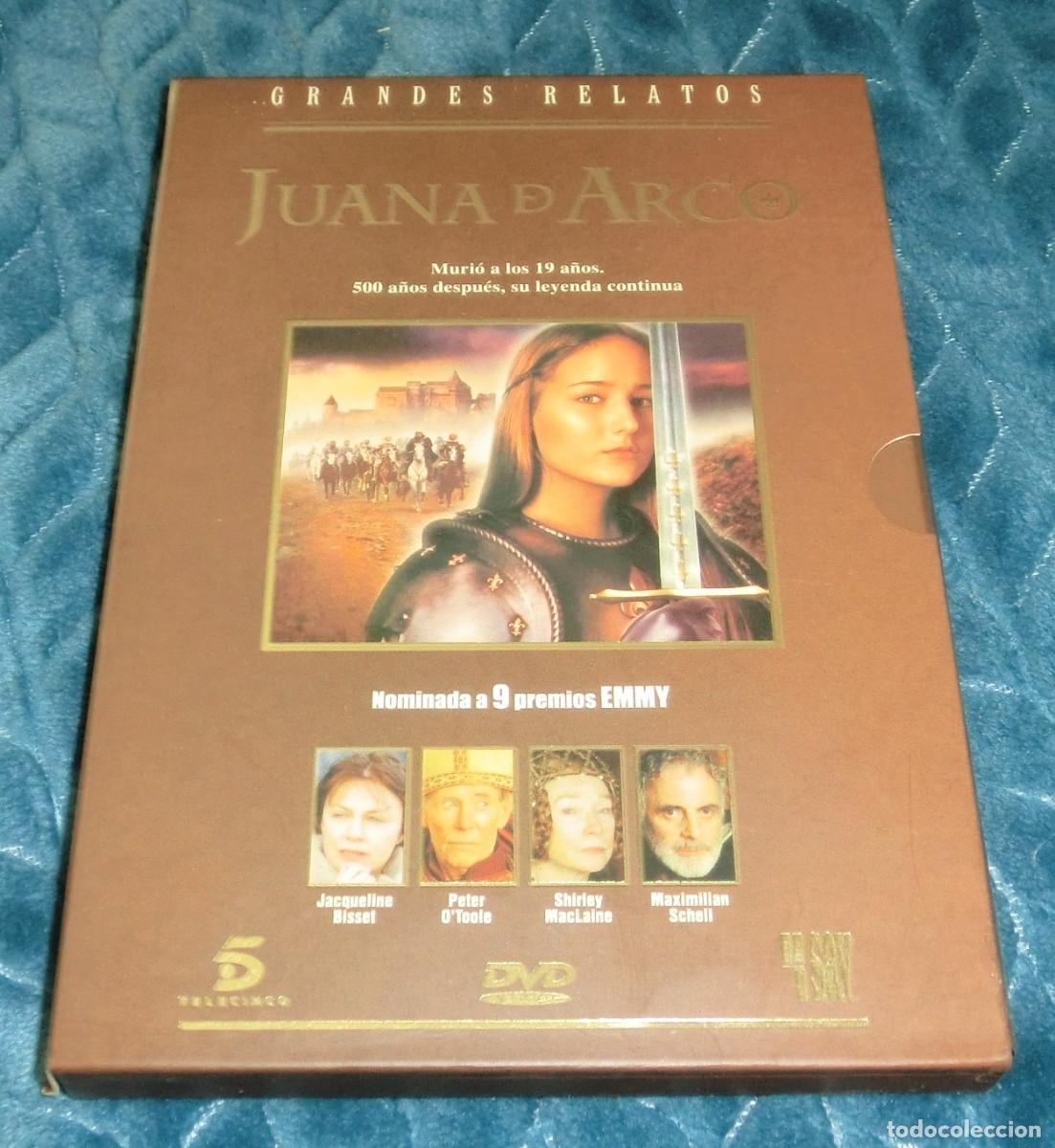 Cine: DVD JUANA DE ARCO (GRANDES RELATOS) (DE COLECCIONISTA- PERFECTO ESTADO-UN S&Oacute;LO USO)