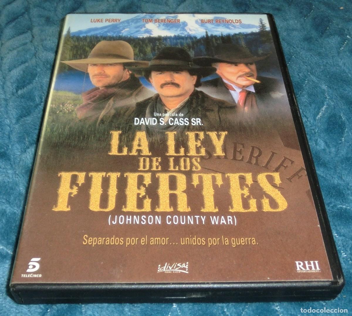 Cine: DVD LA LEY DE LOS FUERTES (JOHNSON COUNTY WAR) (DE COLECCIONISTA- PERFECTO ESTADO-UN S&Oacute;LO USO)