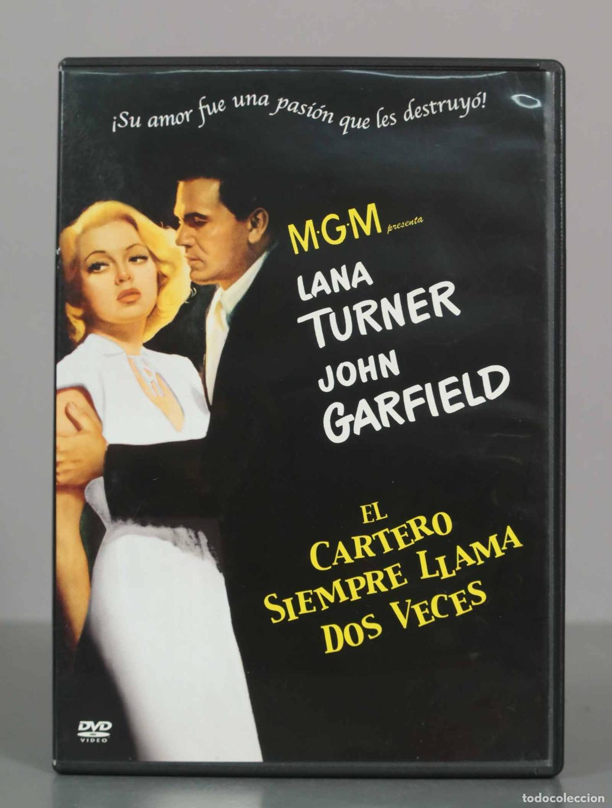 Cine: DVD. El cartero siempre llama dos veces - Tay Garnett, Lana Turner, John Garfield - MGM