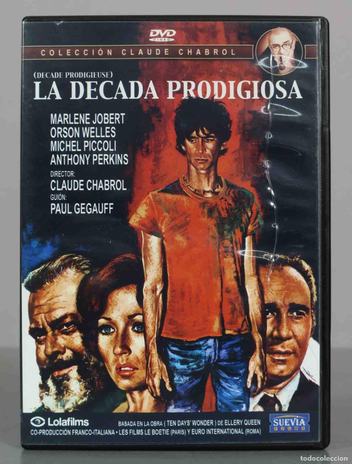 Cinema: DVD. La d&eacute;cada prodigiosa - Claude Chabrol, Orson Welles, Anthony Perkins, Marl&egrave;ne Jobert
