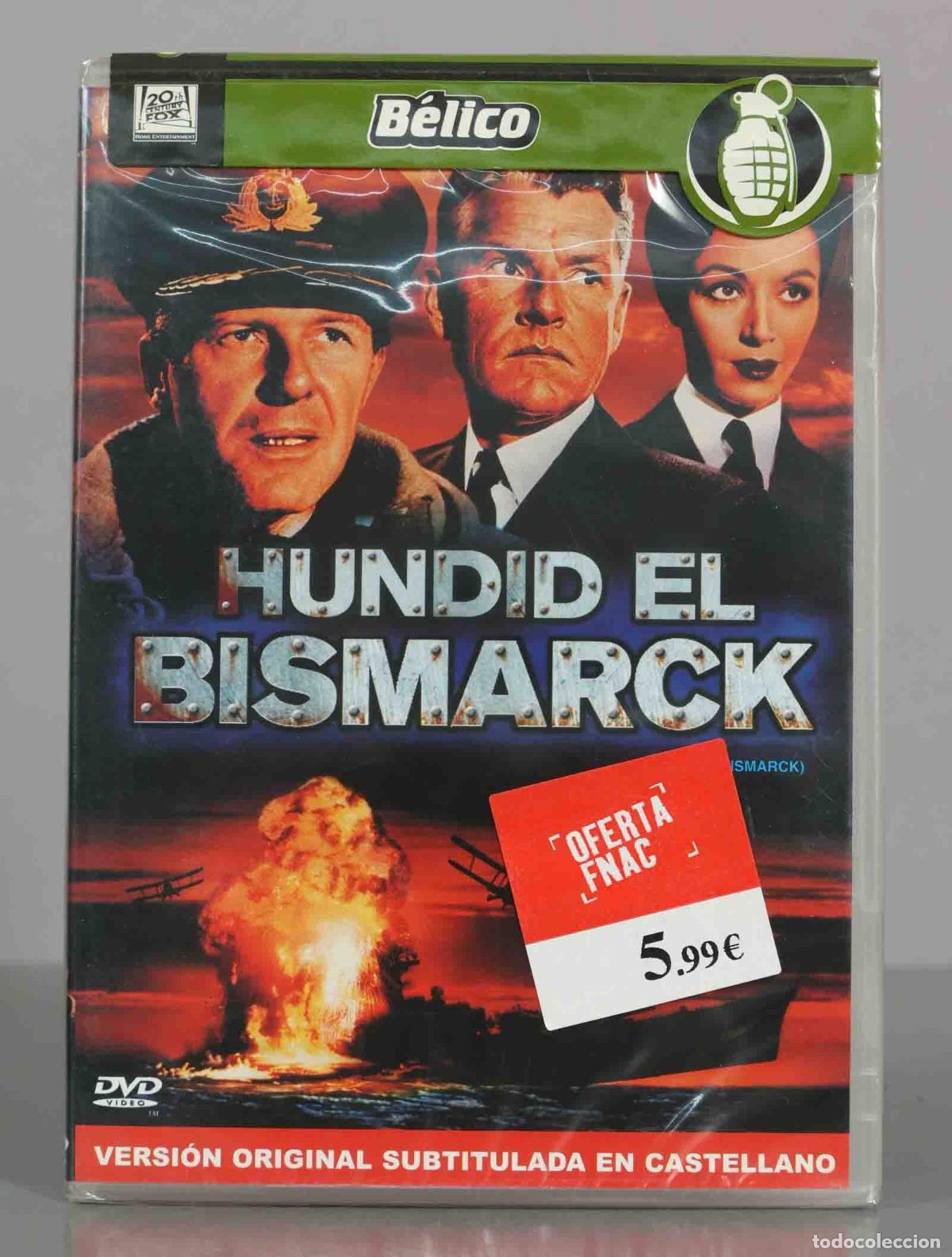 Kino: DVD. &iexcl;Hundid el Bismarck! - Lewis Gilbert, Kenneth More, Dana Wynter PRECINTADO