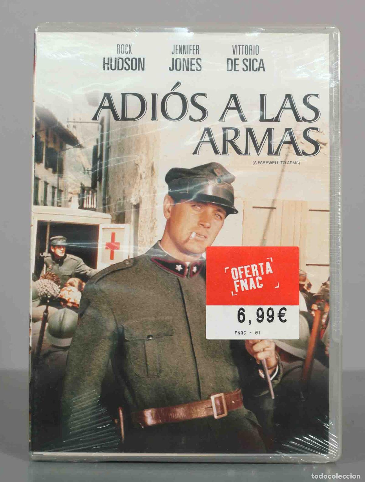 Kino: DVD. Adi&oacute;s a las armas - Charles Vidor, Rock Hudson, Jennifer Jones, Vittorio De Sica PRECINTADO