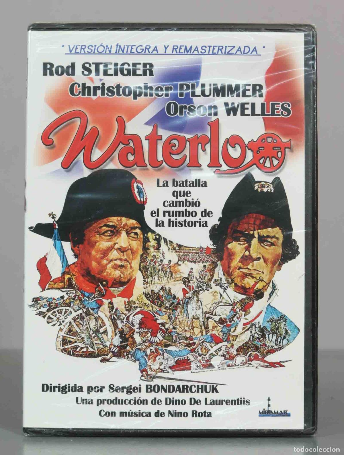 Cin&eacute;ma: DVD. Waterloo - Sergei Bondarchuk - Rod Steiger, Christopher Plummer, Orson Welles - Nino PRECINTADO