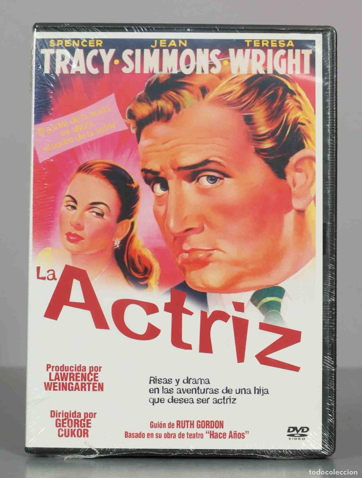 Cinema: DVD. La Actriz - George Cukor, Spencer Tracy, Jean Simmons, Teresa Wright, Anthony Perkin PRECINTADO