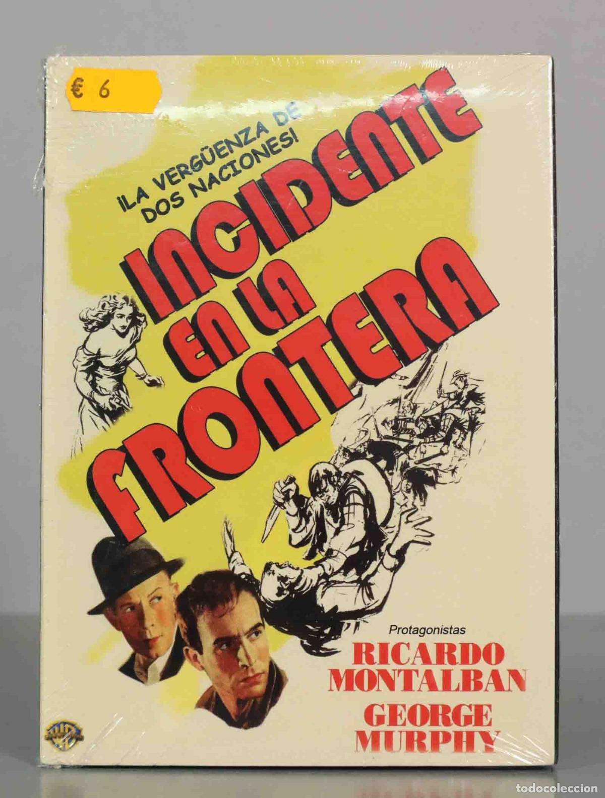 Cin&eacute;ma: DVD. Incidente en la frontera - Anthony Mann, Ricardo Montalb&aacute;n, George Murphy PRECINTADO
