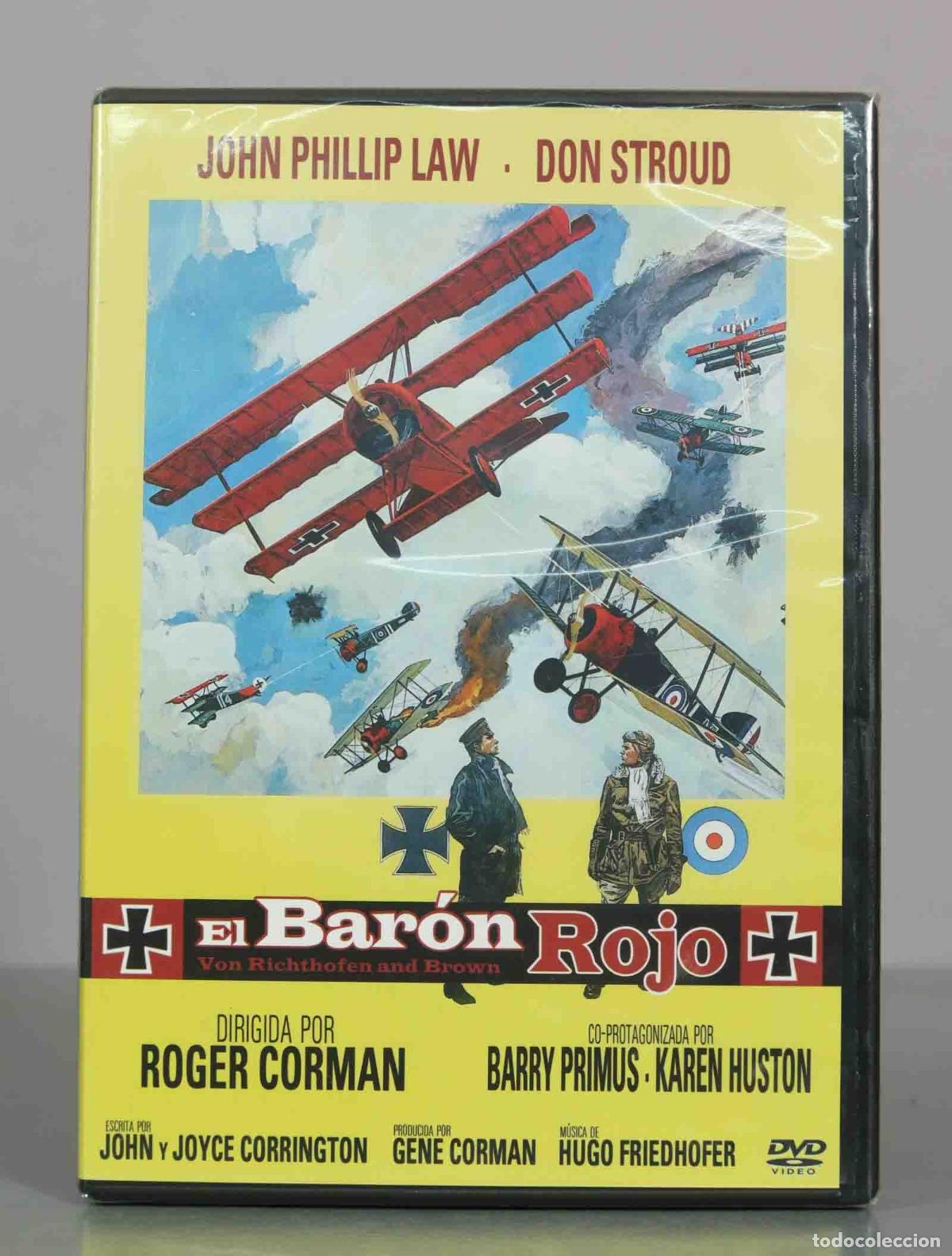 Cin&eacute;ma: DVD. El Bar&oacute;n Rojo - Roger Corman, John Phillip Law, Don Stroud, Barry Primus, Karen Hust PRECINTADO