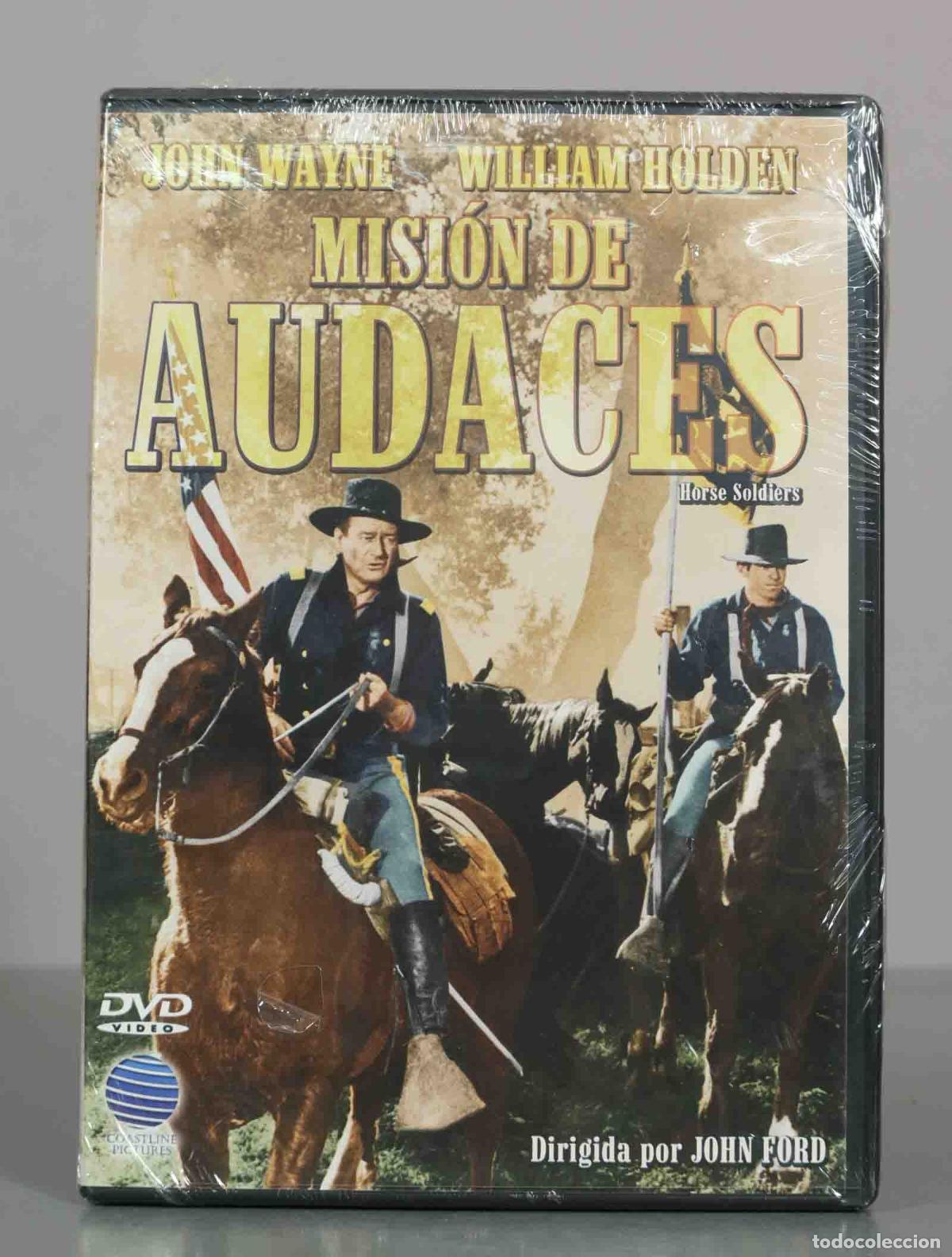 Cin&eacute;ma: DVD. Misi&oacute;n de Audaces - John Ford, John Wayne, William Holden PRECINTADO