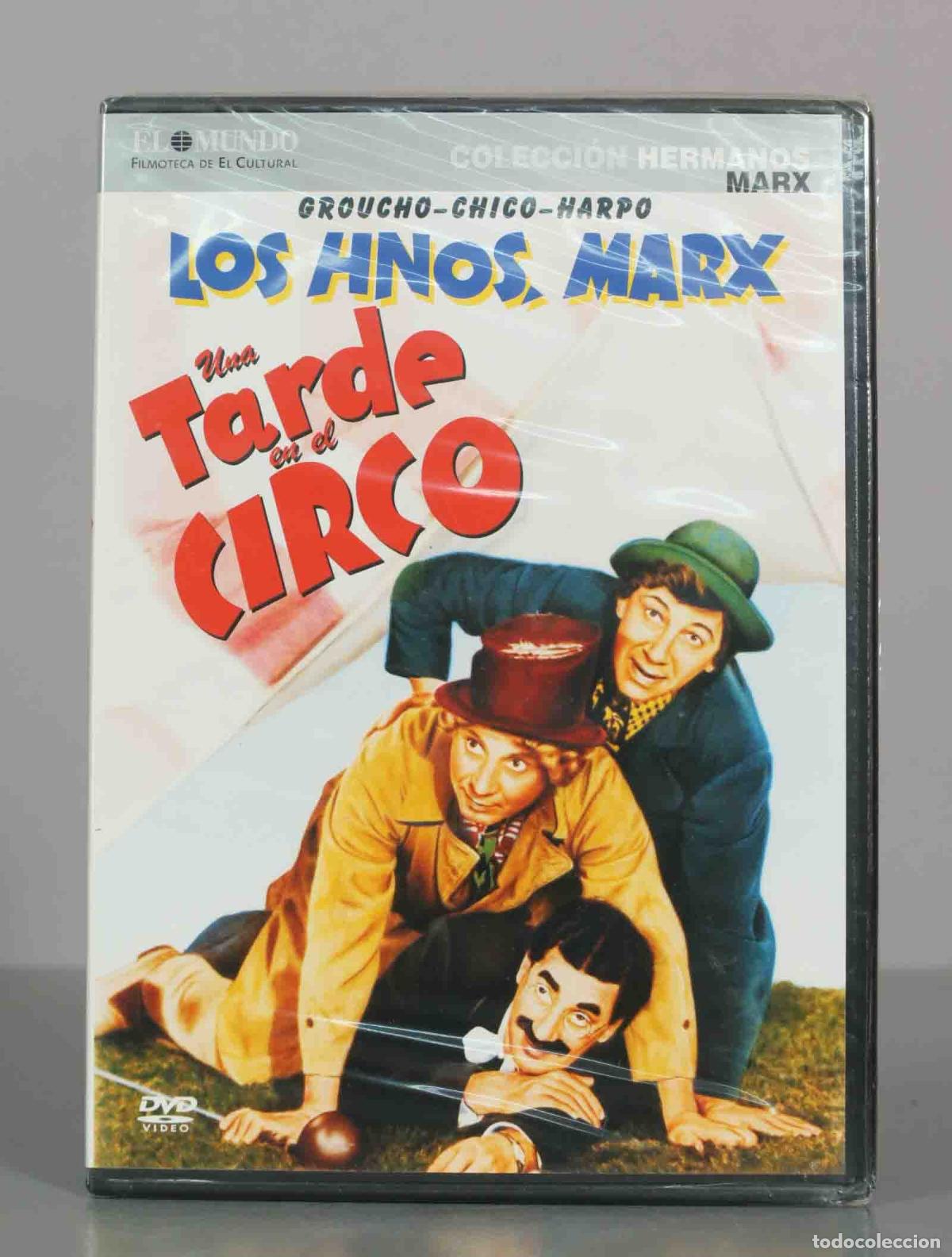 Cin&eacute;ma: DVD. Una tarde en el circo - Groucho Marx, Chico Marx, Harpo Marx PRECINTADO