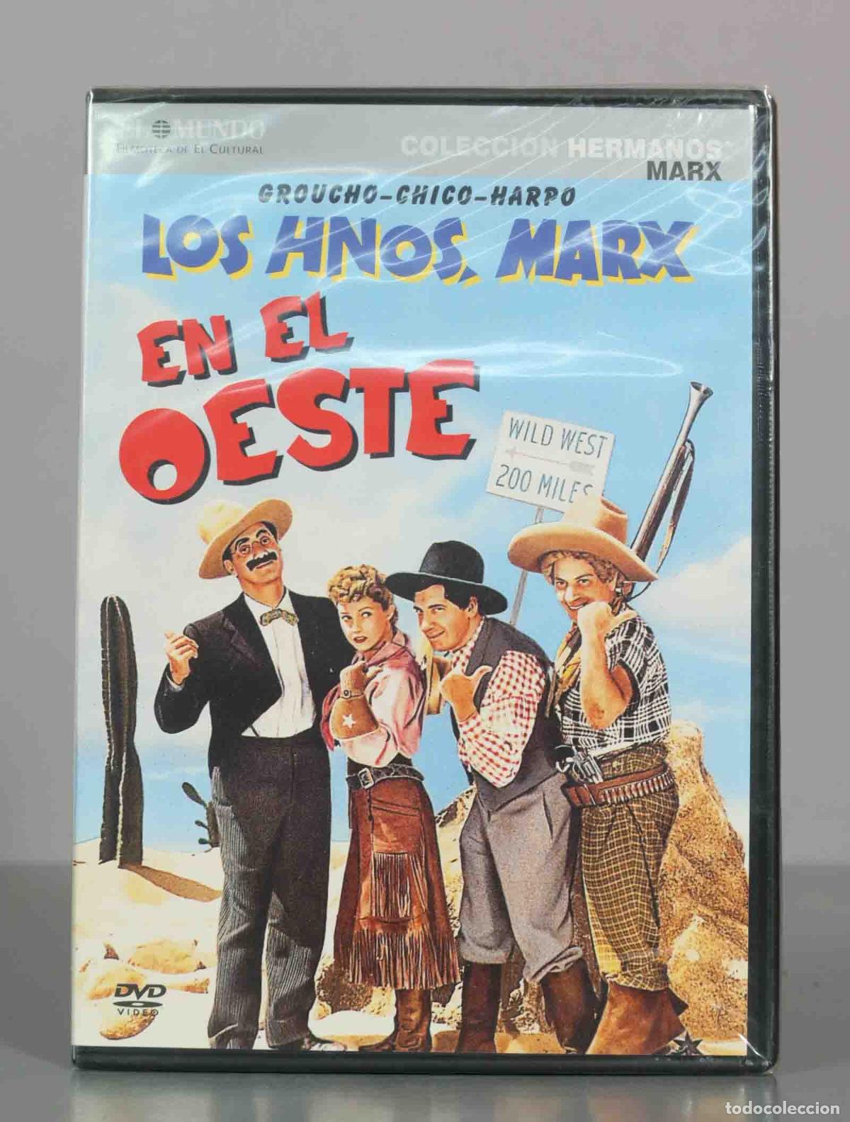 Cinema: DVD. Los Hermanos Marx en el Oeste - Groucho Marx, Chico Marx, Harpo Marx PRECINTADO