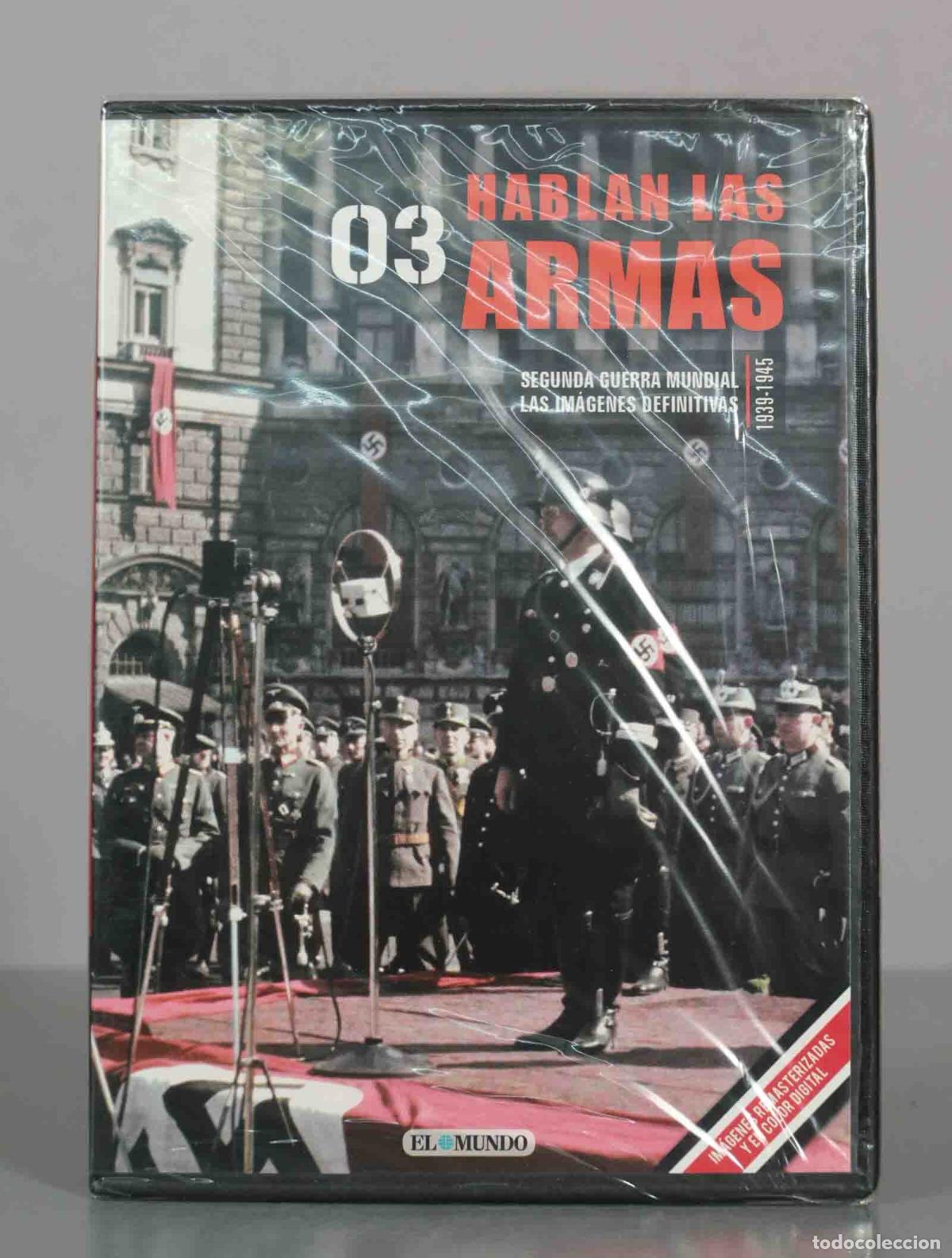 Cinema: DVD. Hablan las Armas - Segunda Guerra Mundial - Las im&aacute;genes definitivas - El Mundo PRECINTADO